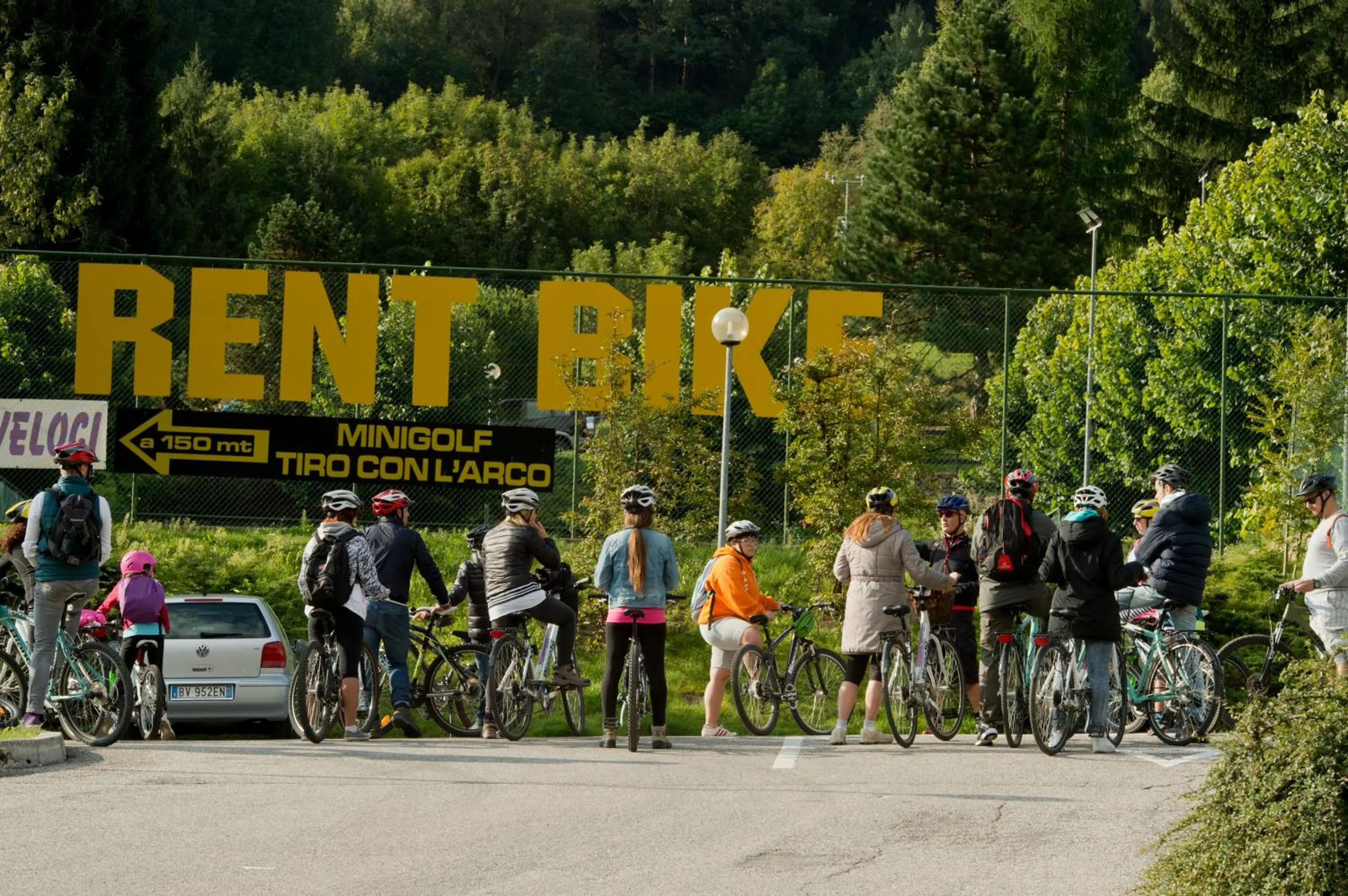 Cycling in La Casa al Noce
