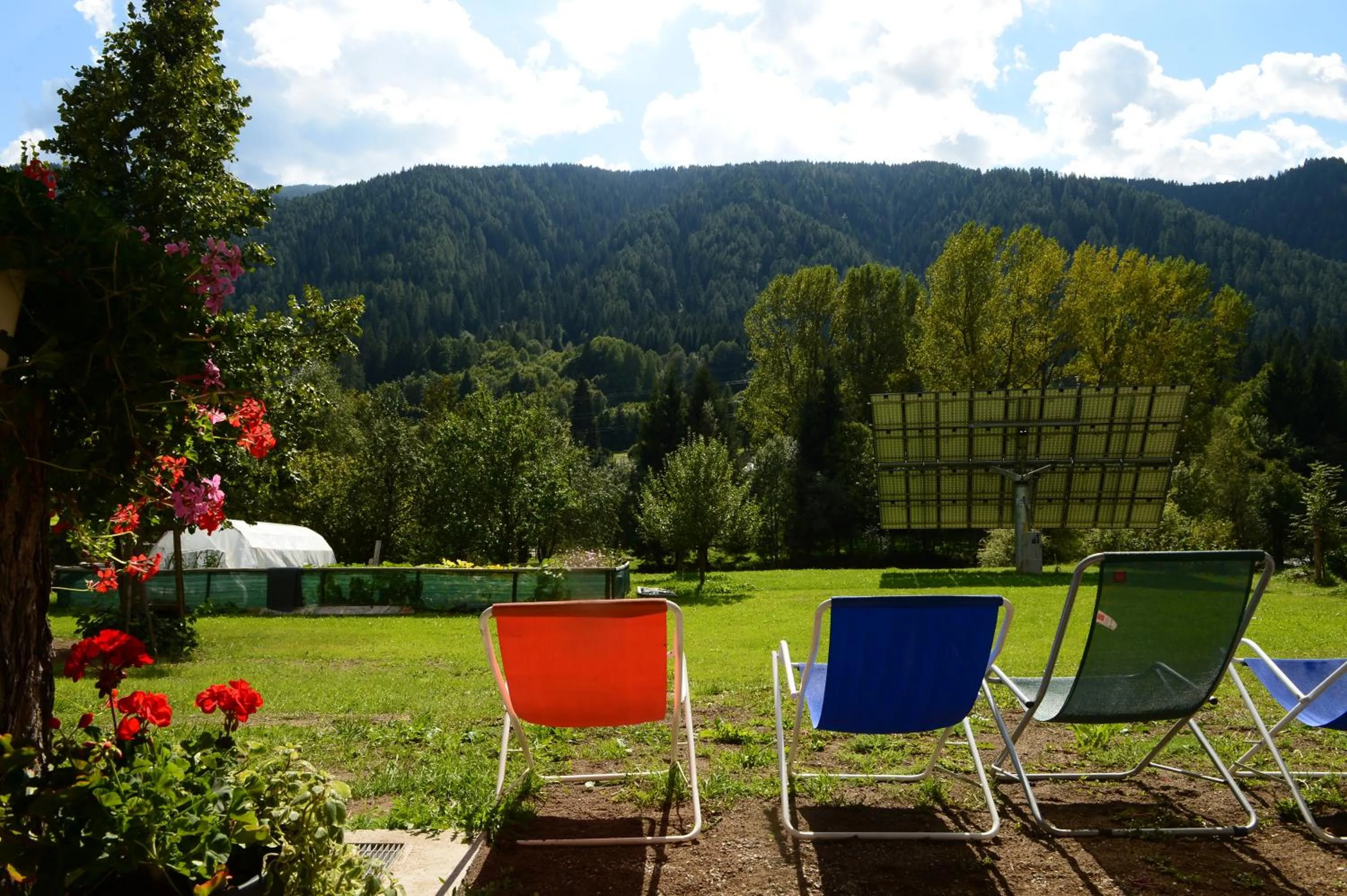 Garden in La Casa al Noce