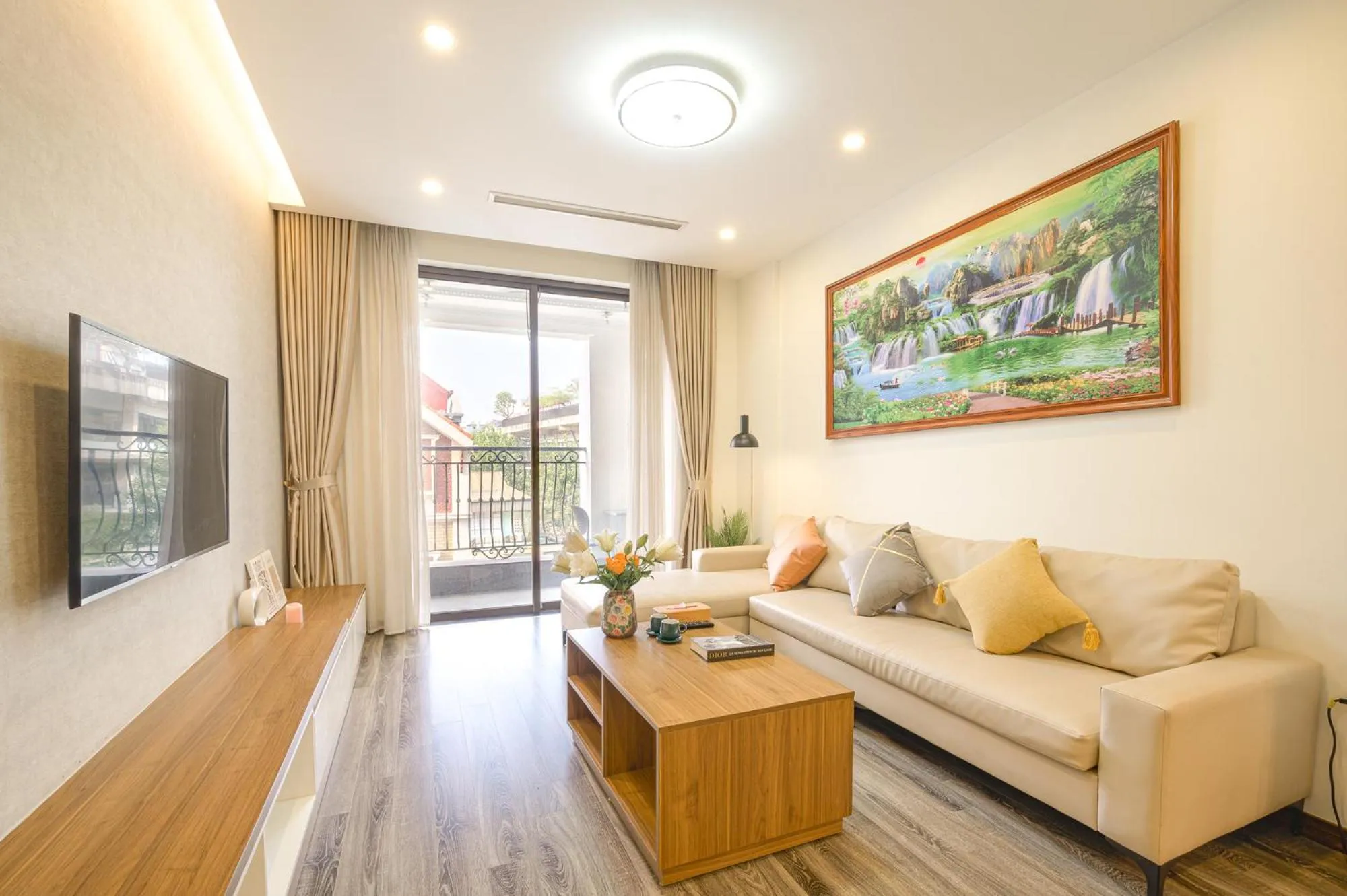 Bedroom in Luxe Paradise Suites Tay Ho