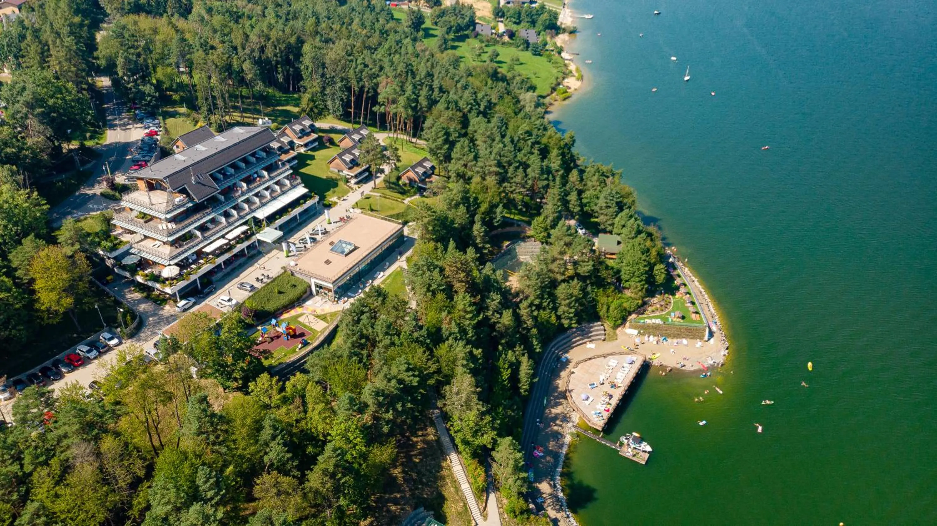 Property building in Hotel Zelená Lagúna