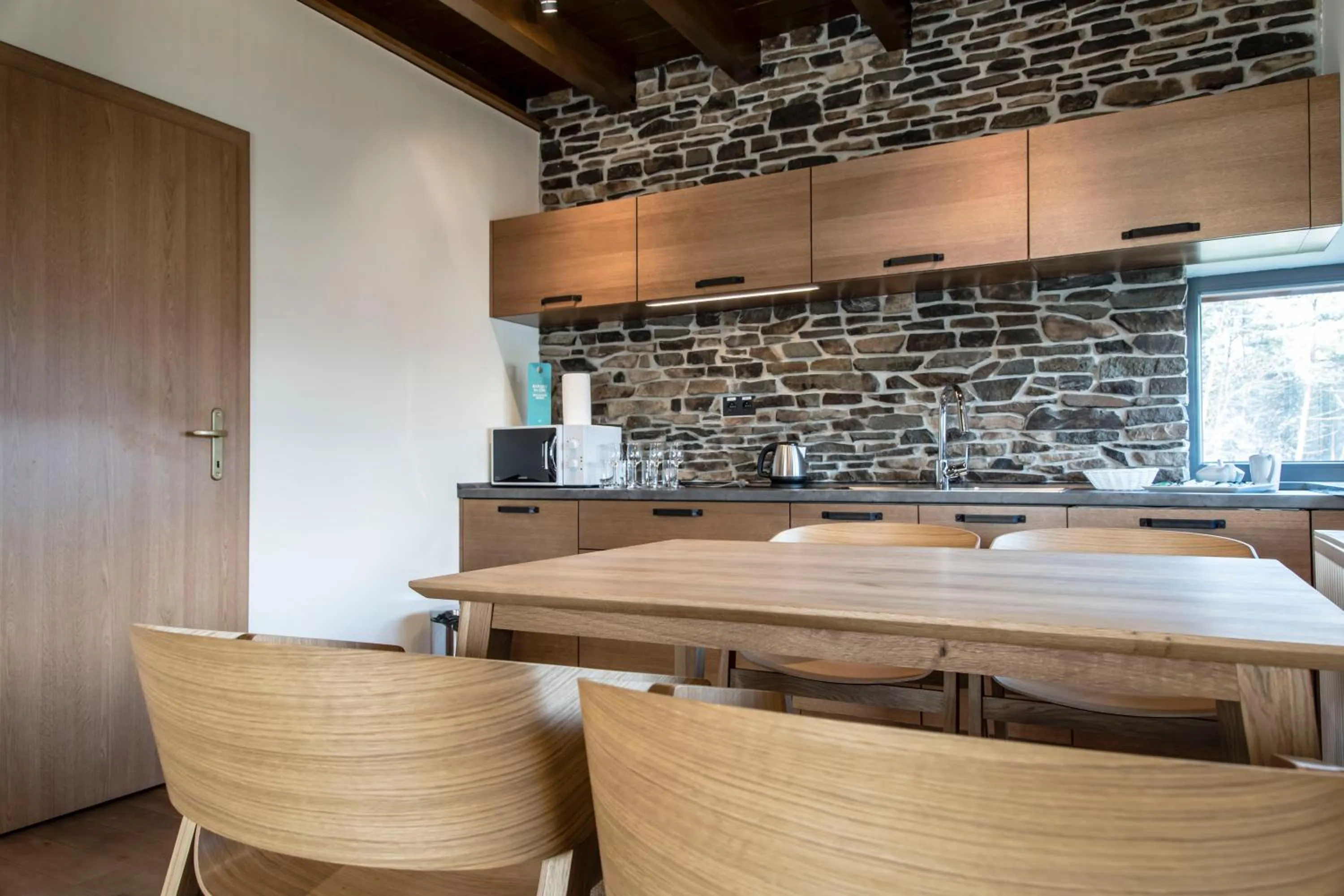 Kitchen or kitchenette in Hotel Zelená Lagúna