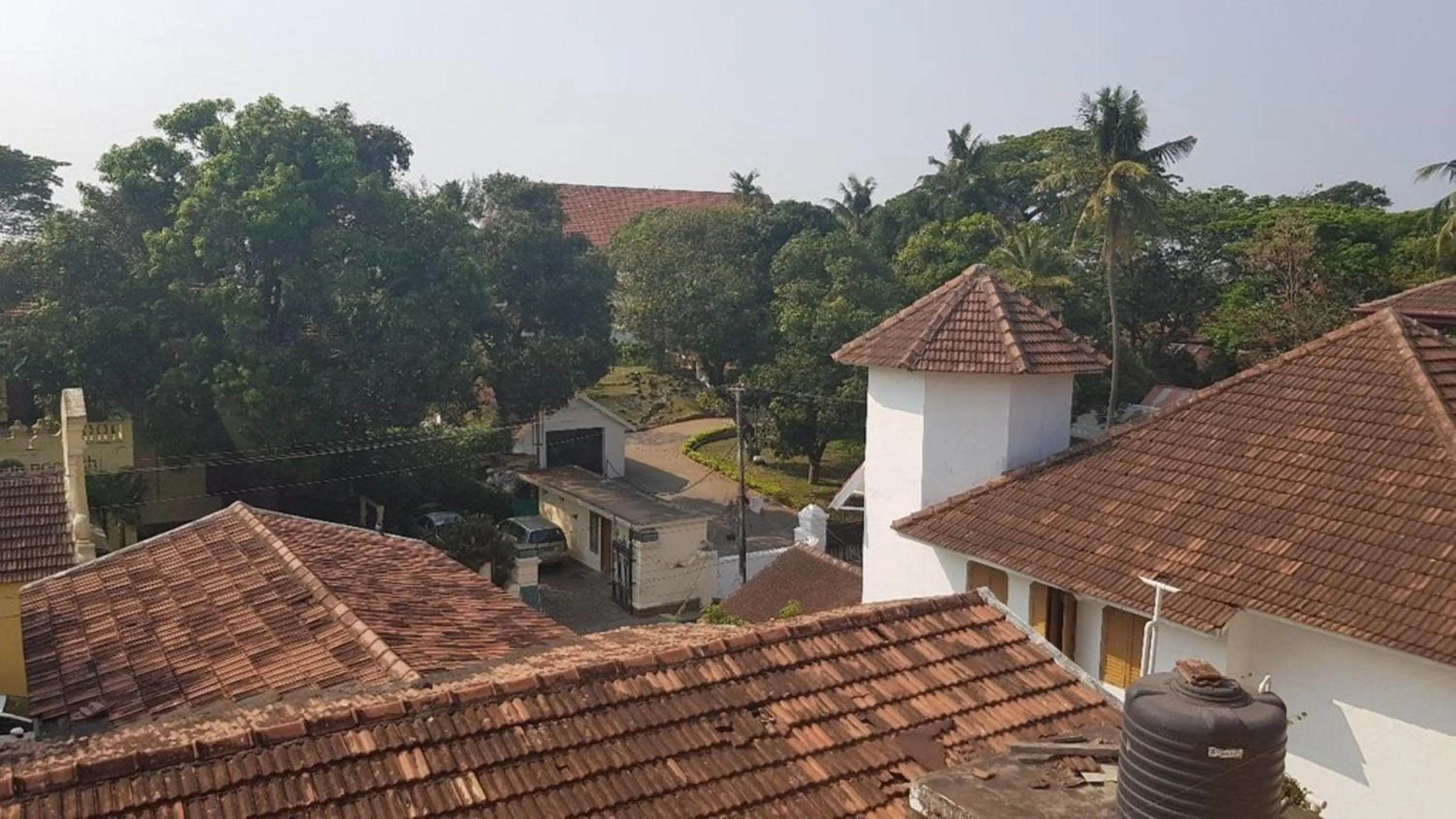 Quiet street view in Fortkochi Beach Inn