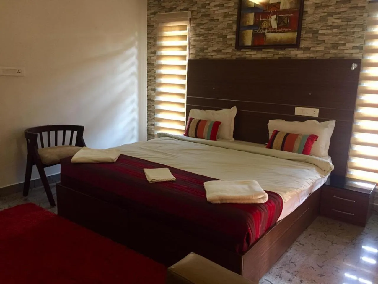 Bedroom, Bed in Fortkochi Beach Inn