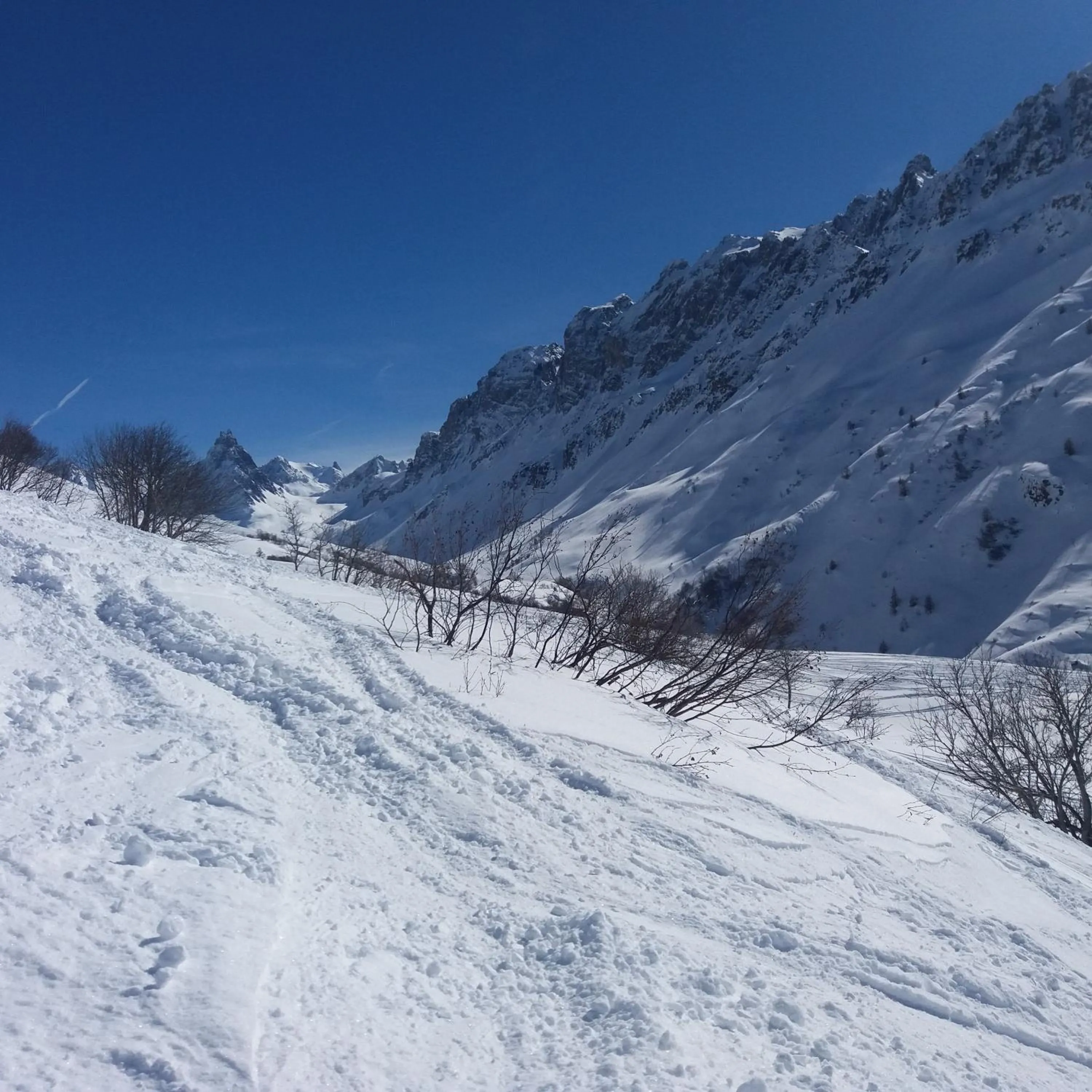 Winter in Aiguille Noire