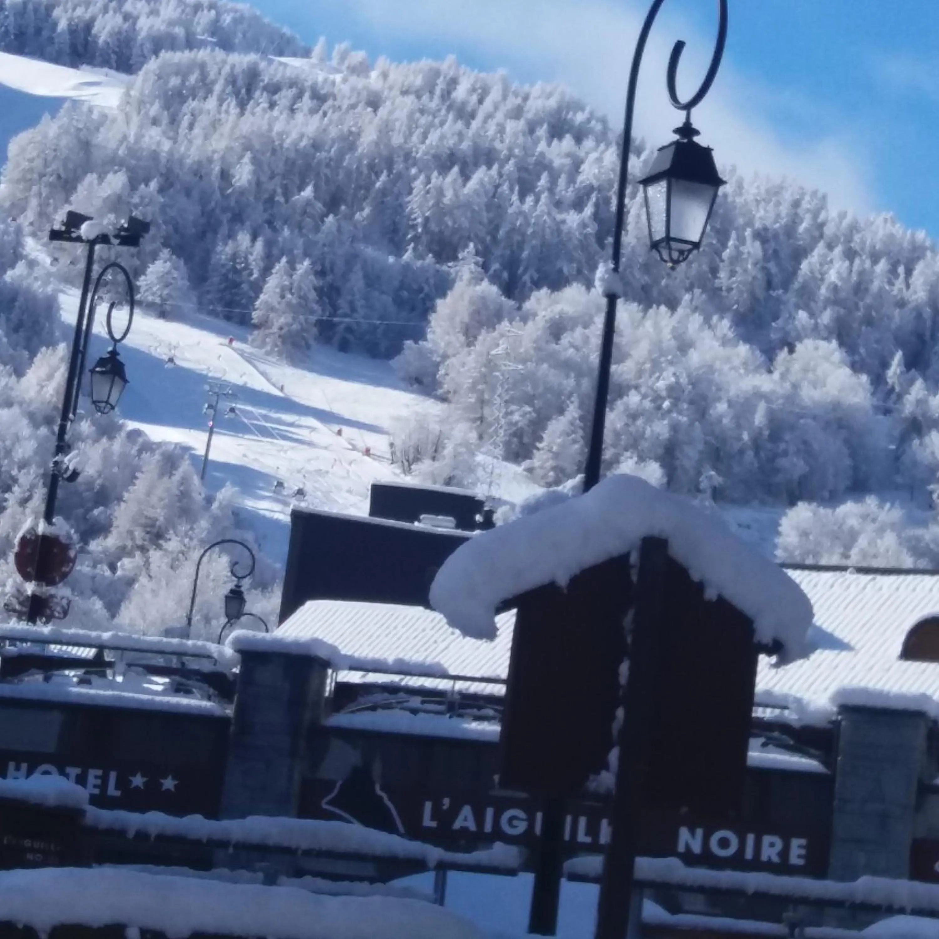 Winter in Aiguille Noire