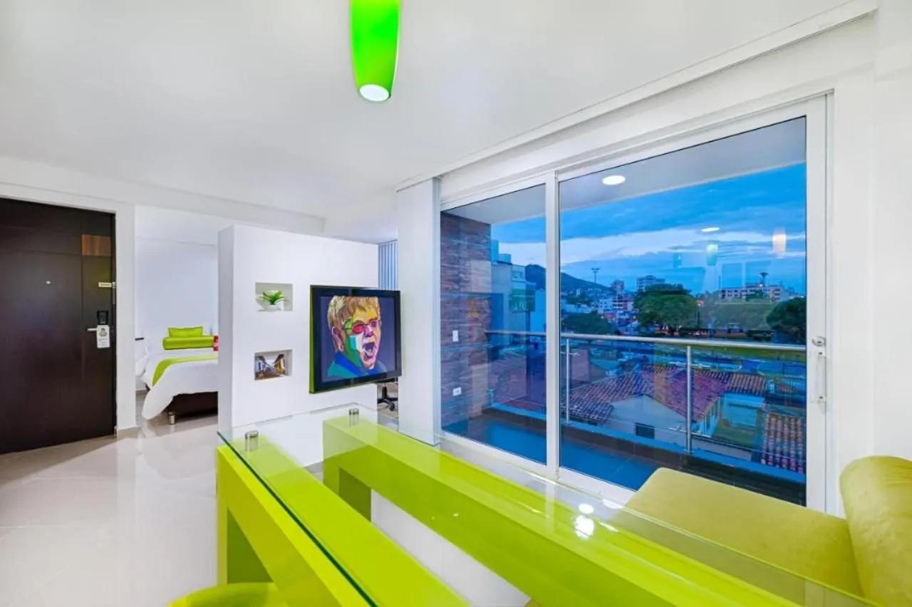 Living room in Hotel Piaro In Suites