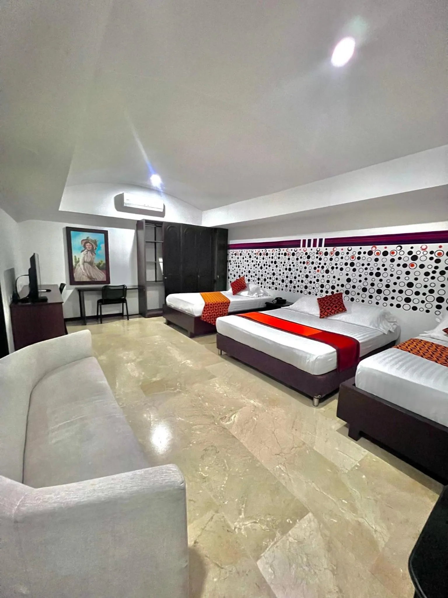 Bed in Hotel Ingenio Reina Isabel