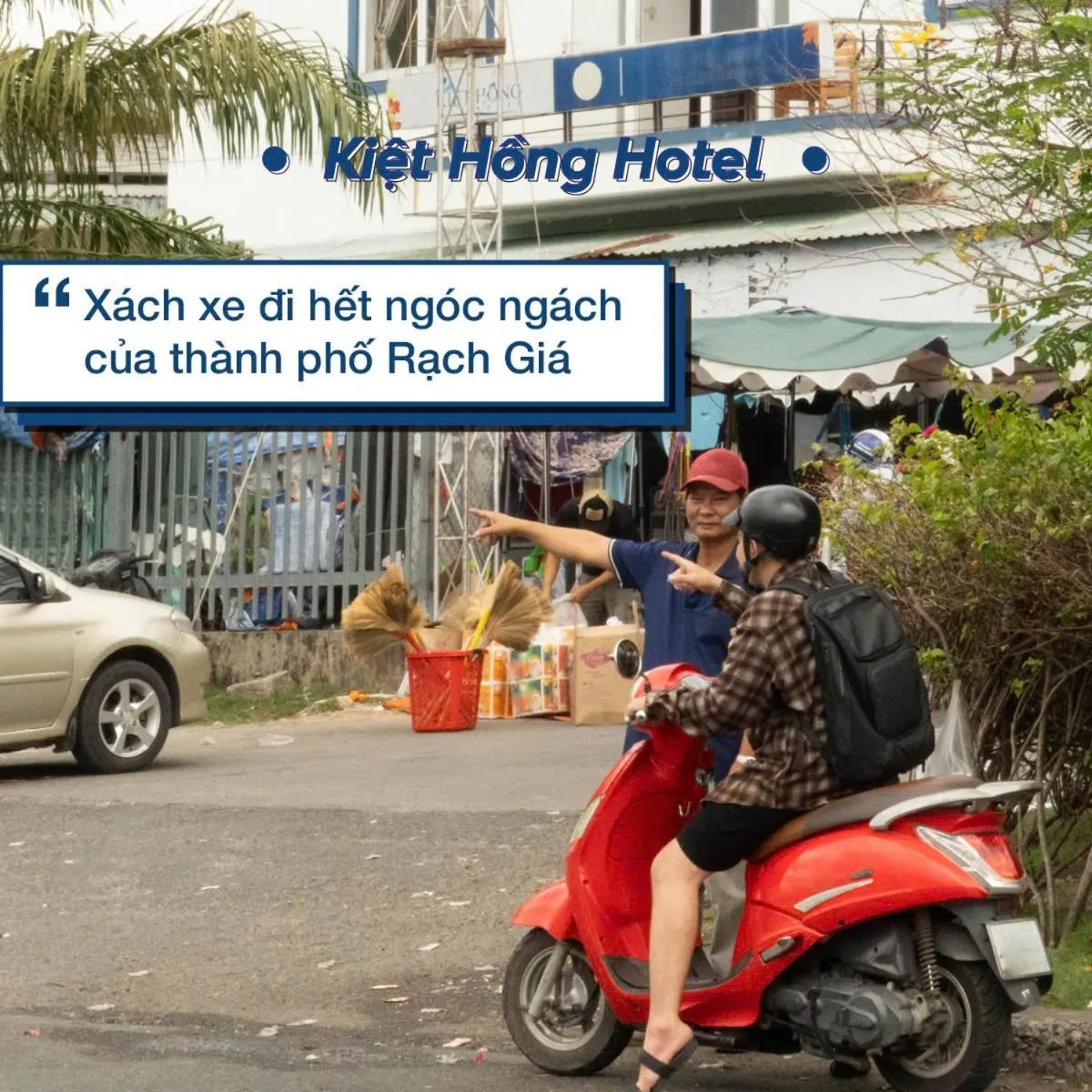 Cycling in Kiet Hong Hotel