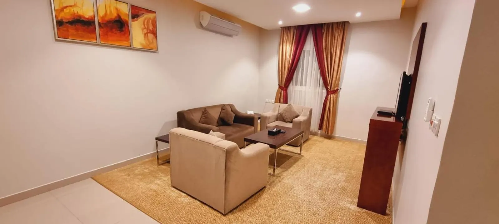 Living room in رؤوم ان للشقق الفندقية-Raoum Inn Hotel Apartments