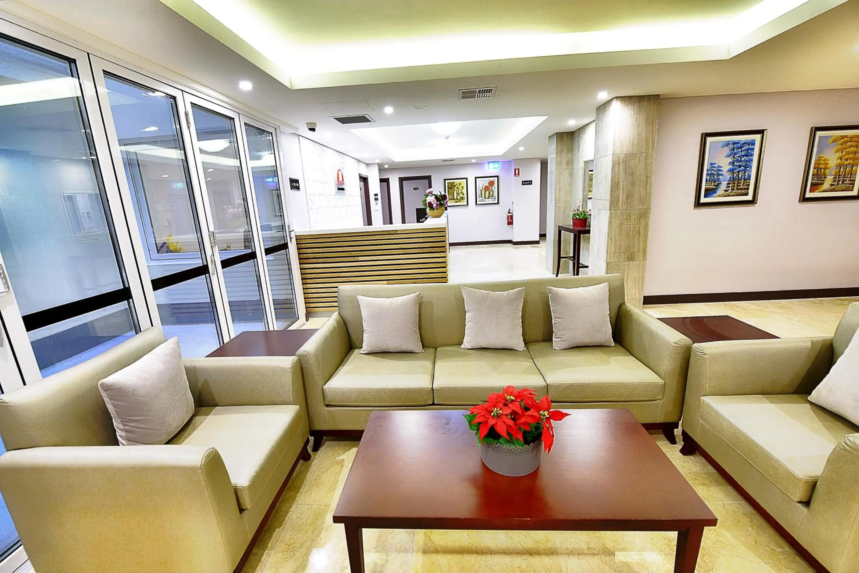 Lobby or reception in Megaboom City Hotel