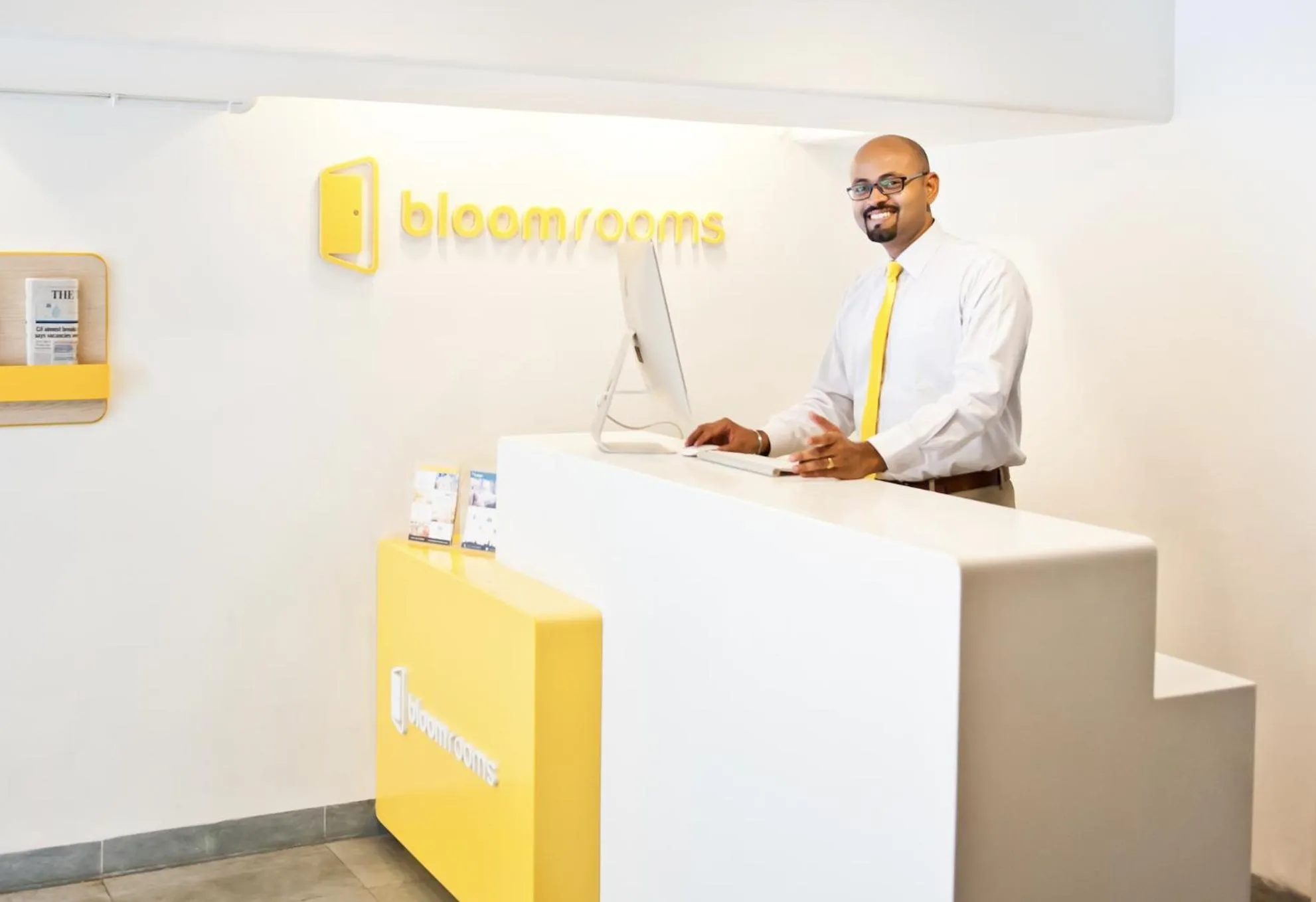 Lobby or reception in bloomrooms @ Indiranagar