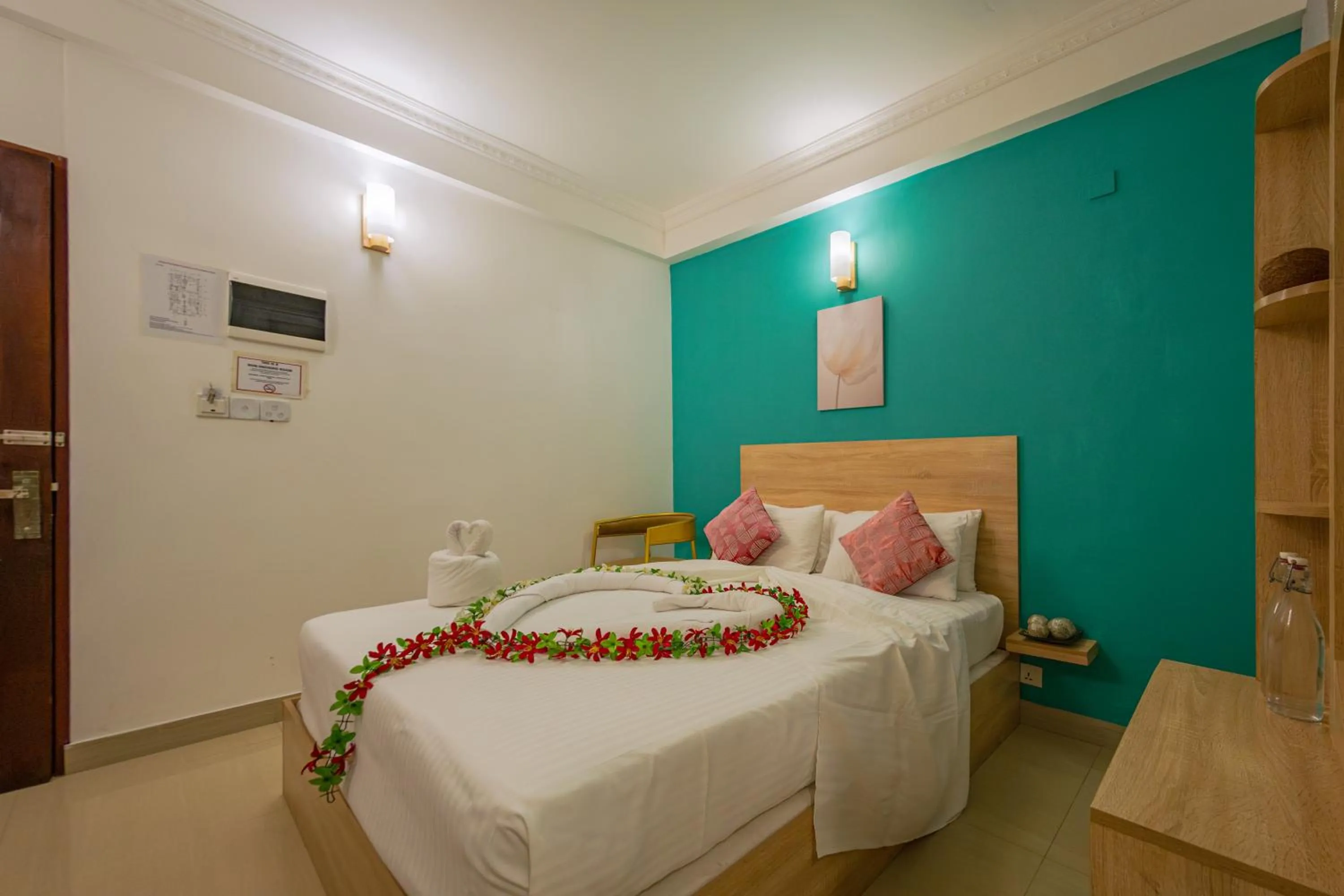 Property building, Bed in Vilu Rest