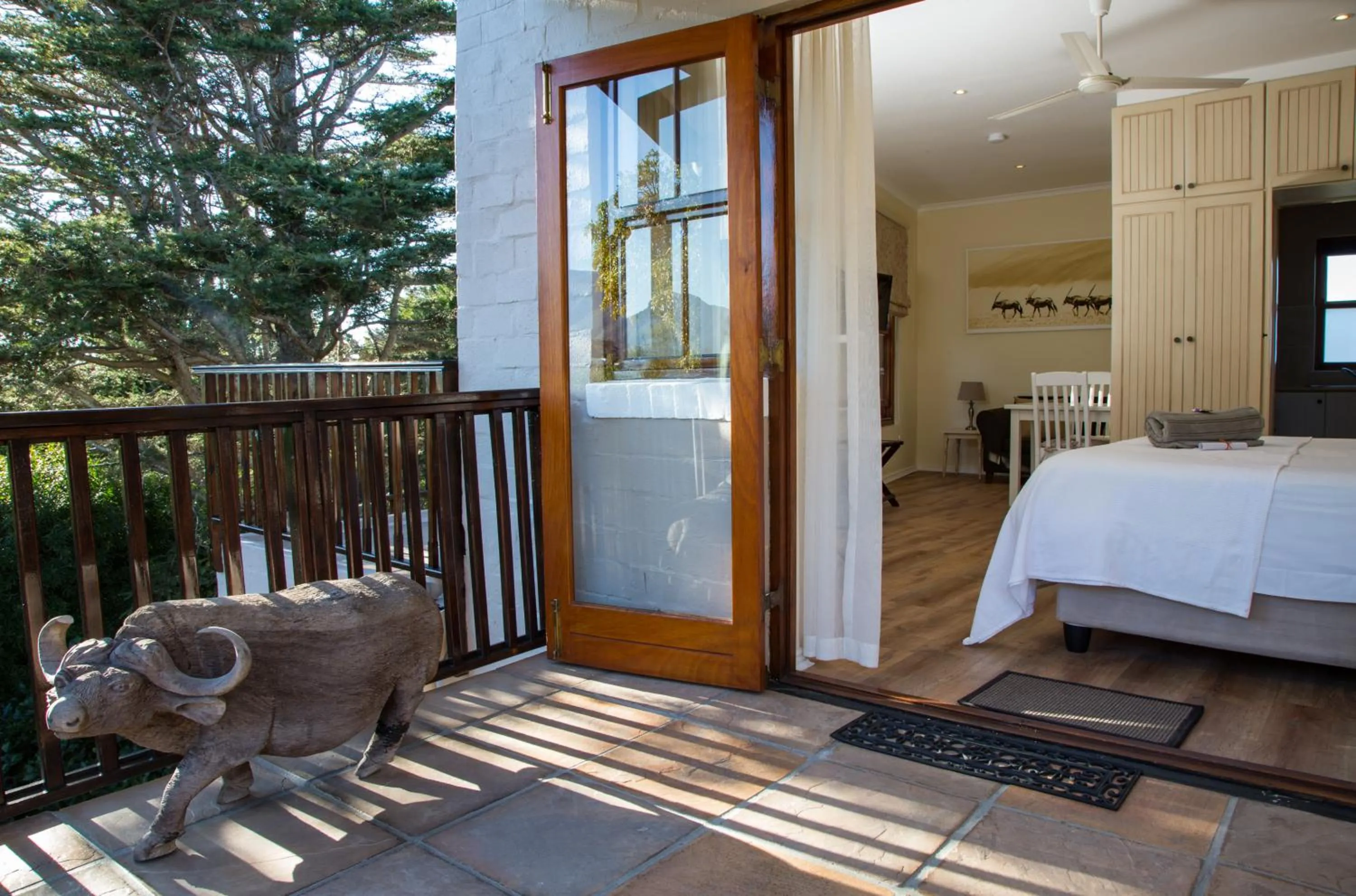 Decorative detail, Bed in Summit Place Guesthouse
