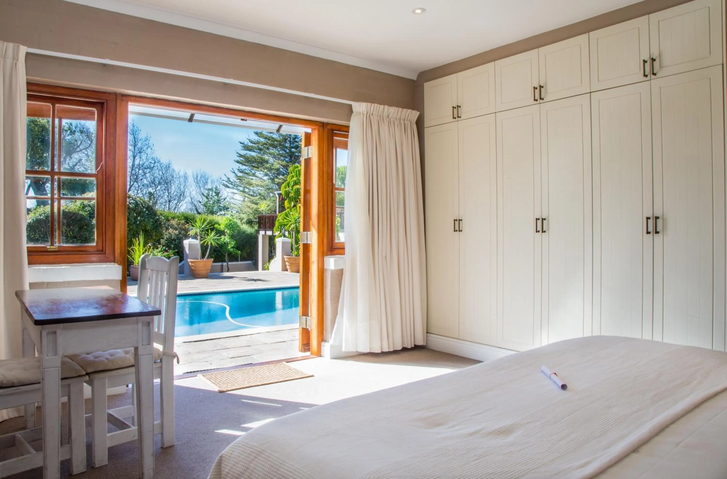 Garden view in Summit Place Guesthouse