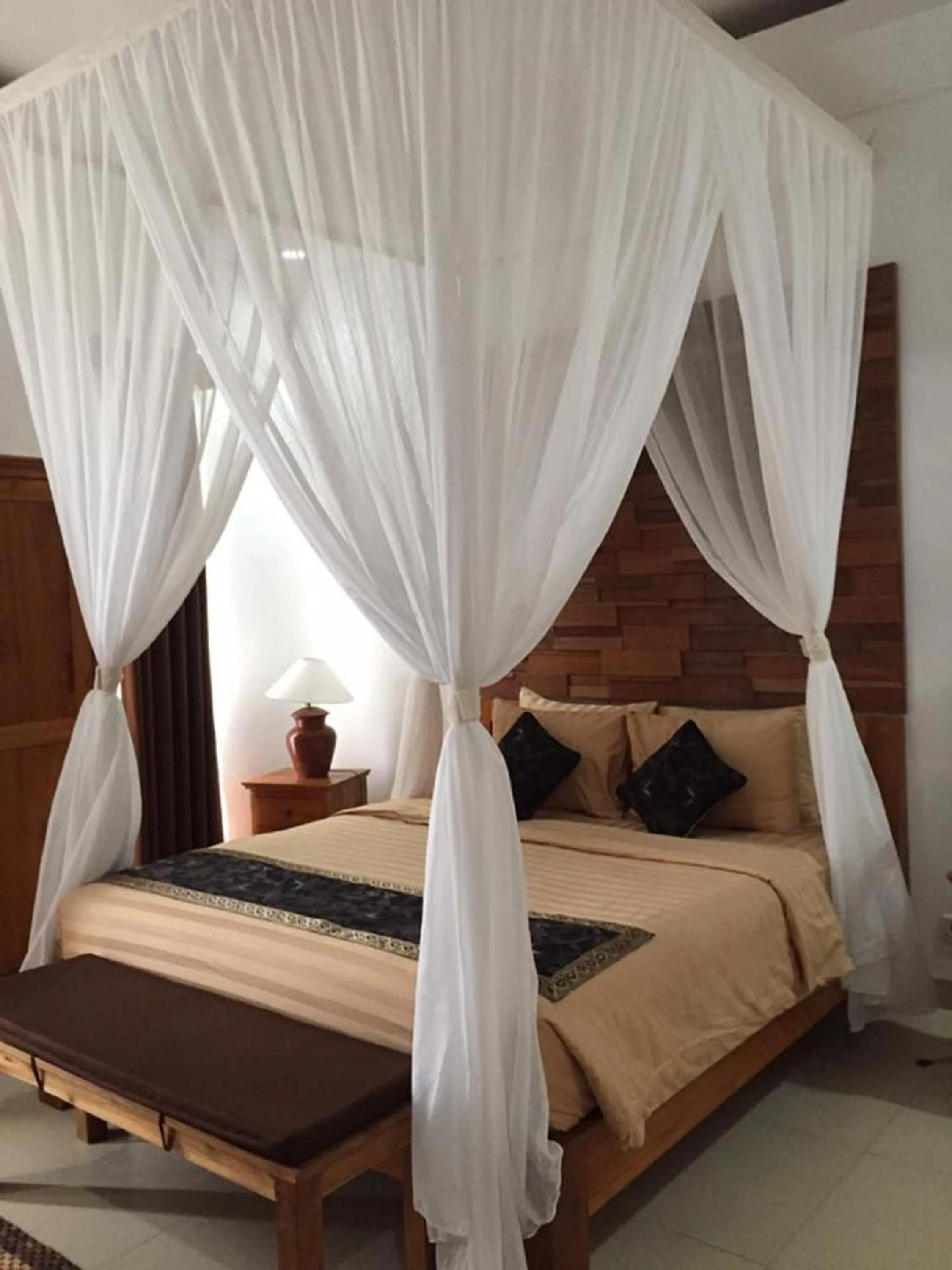 Bedroom, Bed in Uma Padi Villa