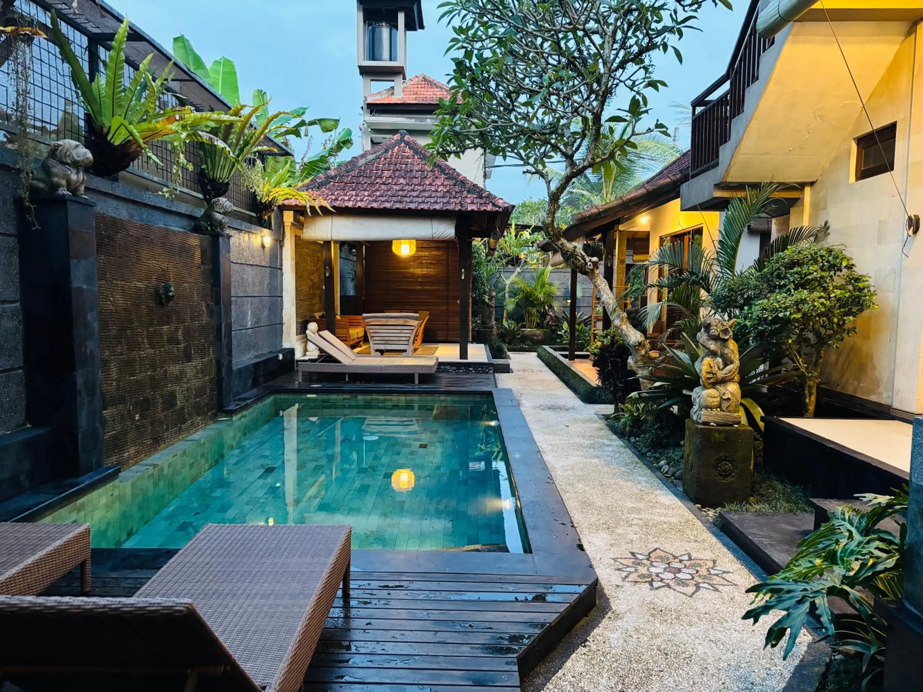 Property building in Uma Padi Villa