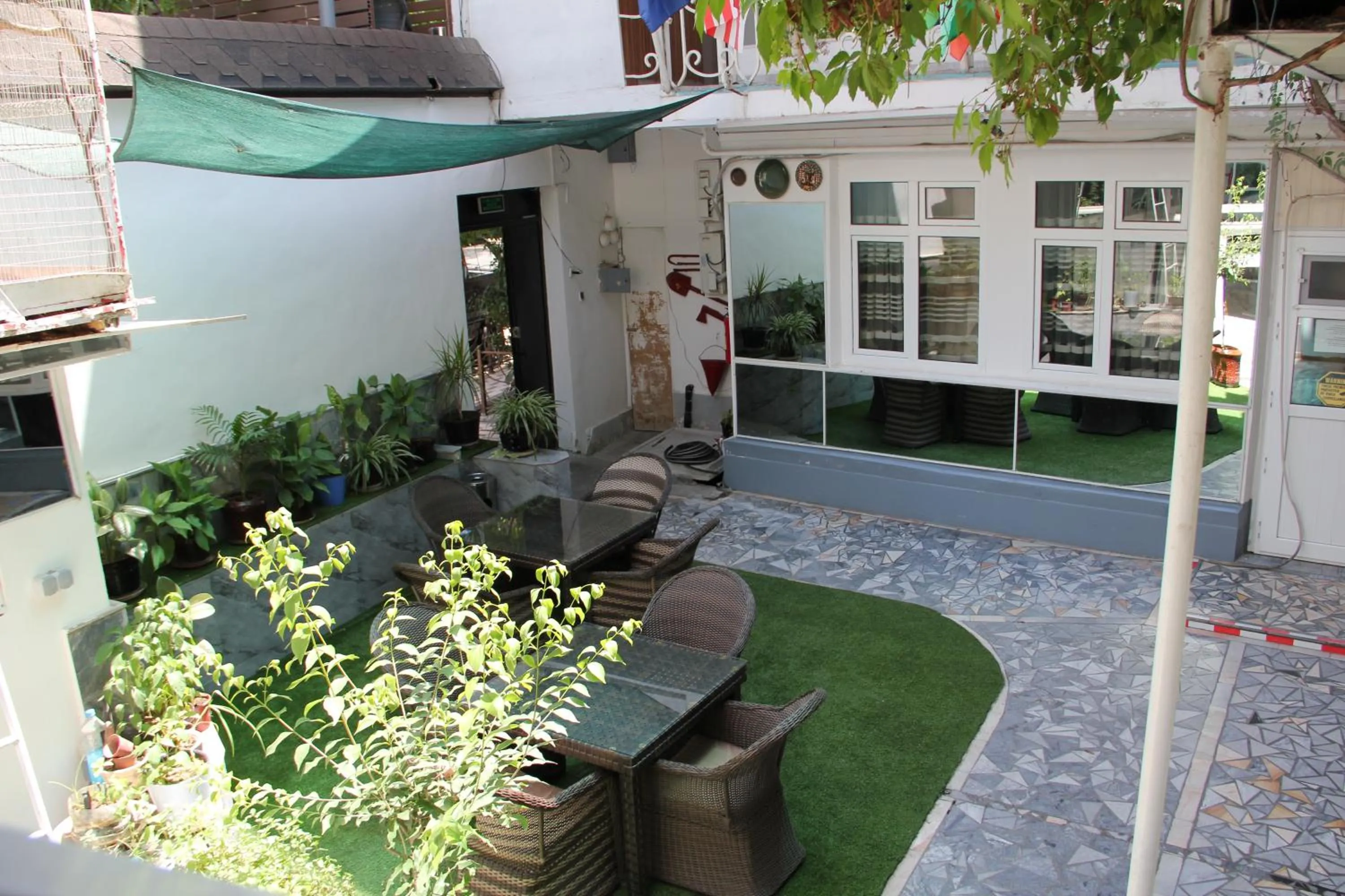 Seating area in Anvar's Guests