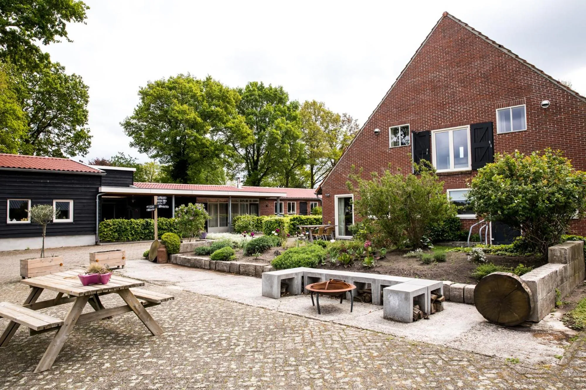 BBQ facilities in De Johanneshoeve