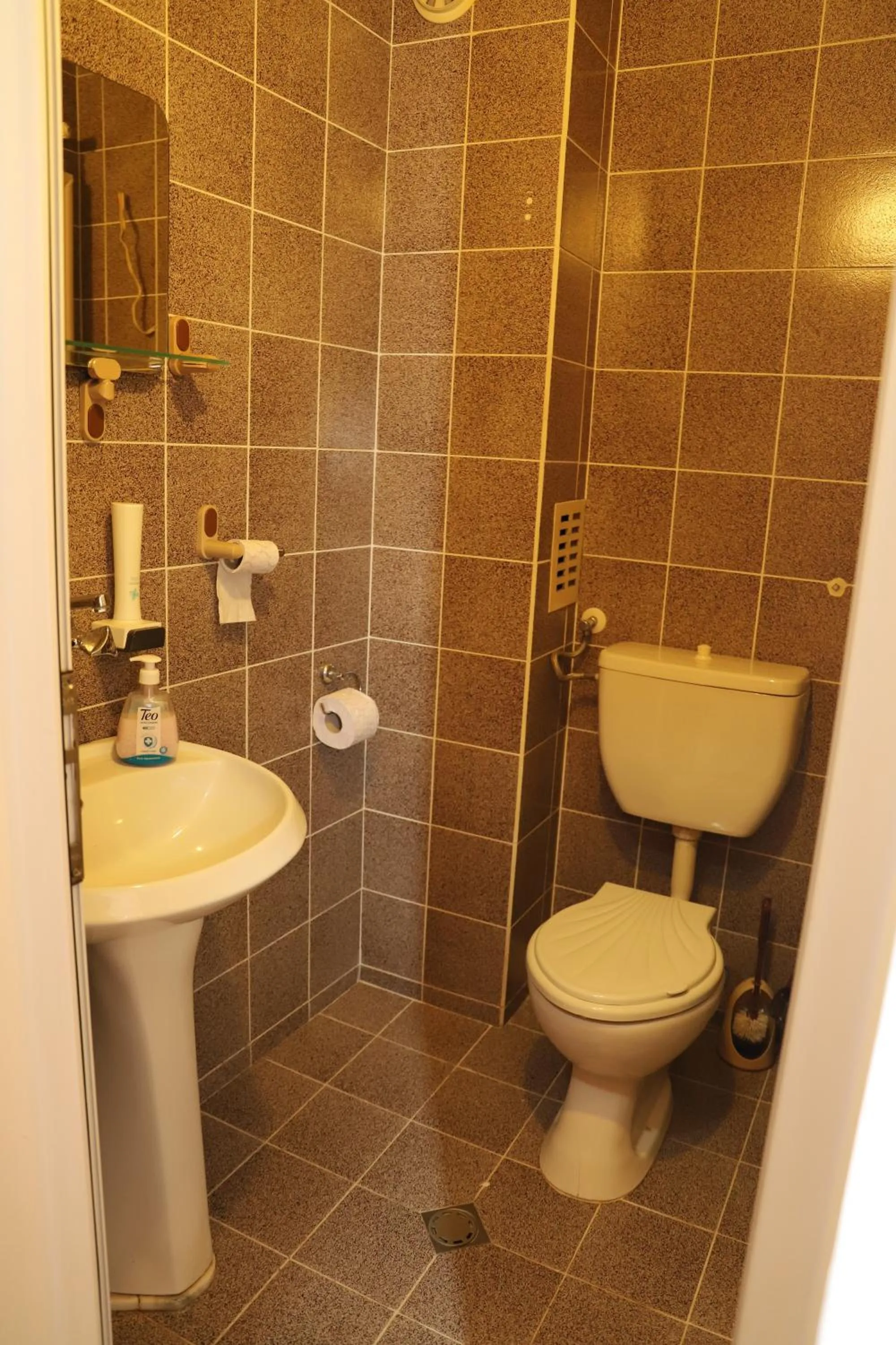 Shower in Hotel Mishel