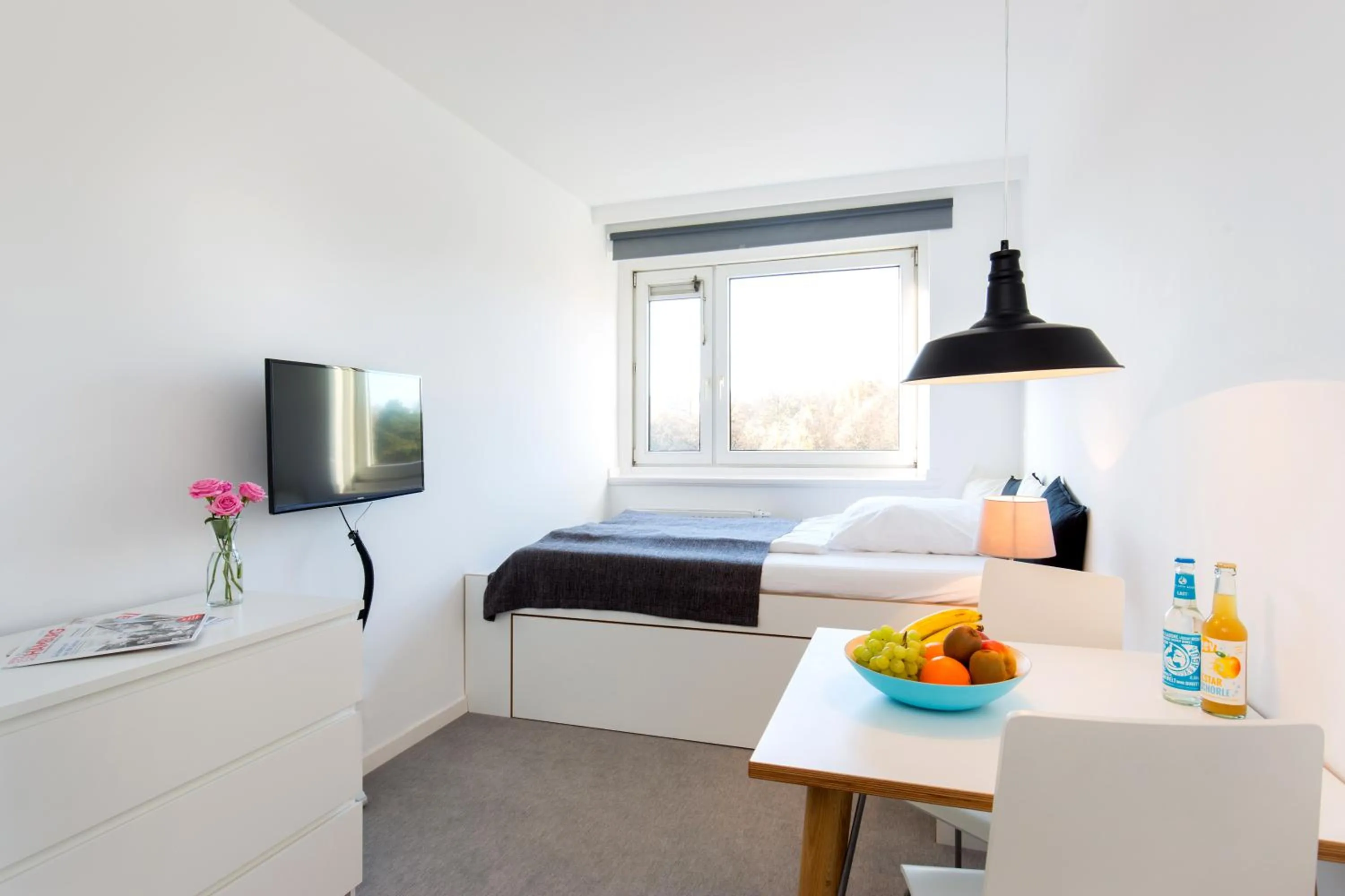 Photo of the whole room, Bed in Boardinghouse St.Pauli