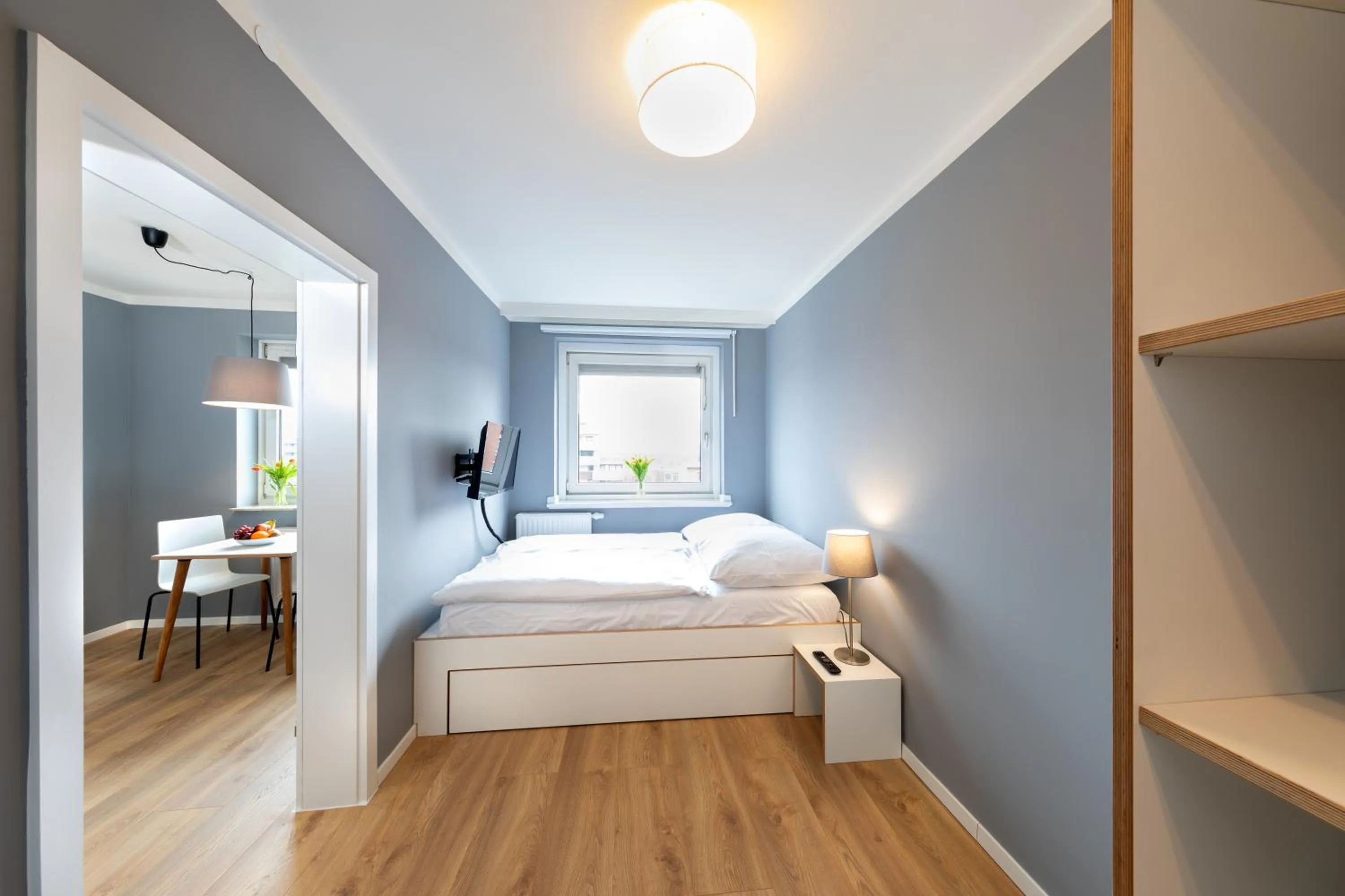 Photo of the whole room, Bed in Boardinghouse St.Pauli