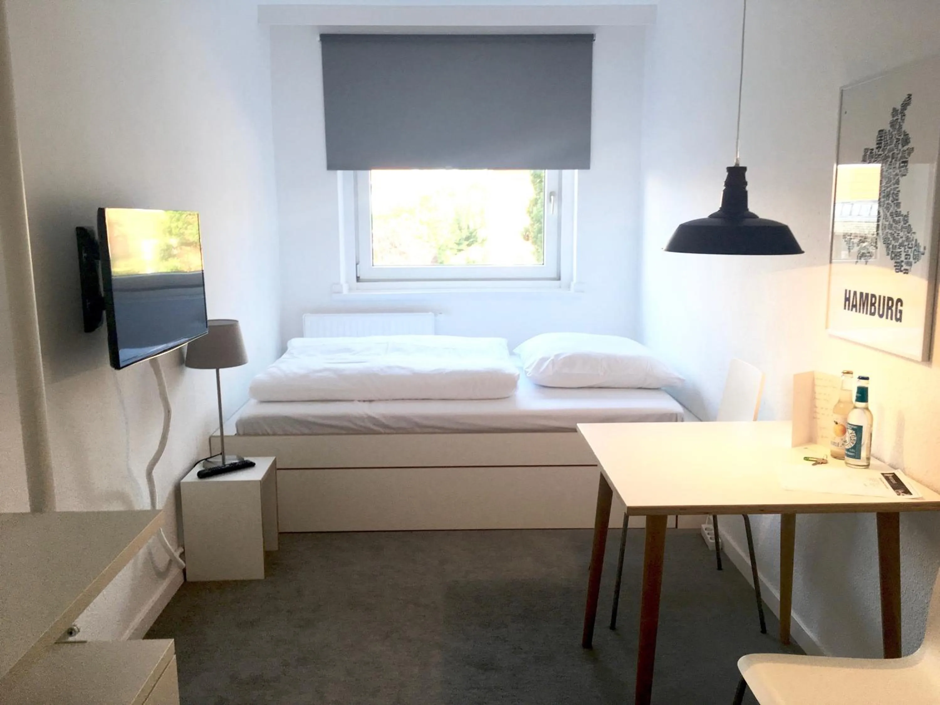 Photo of the whole room, Bed in Boardinghouse St.Pauli