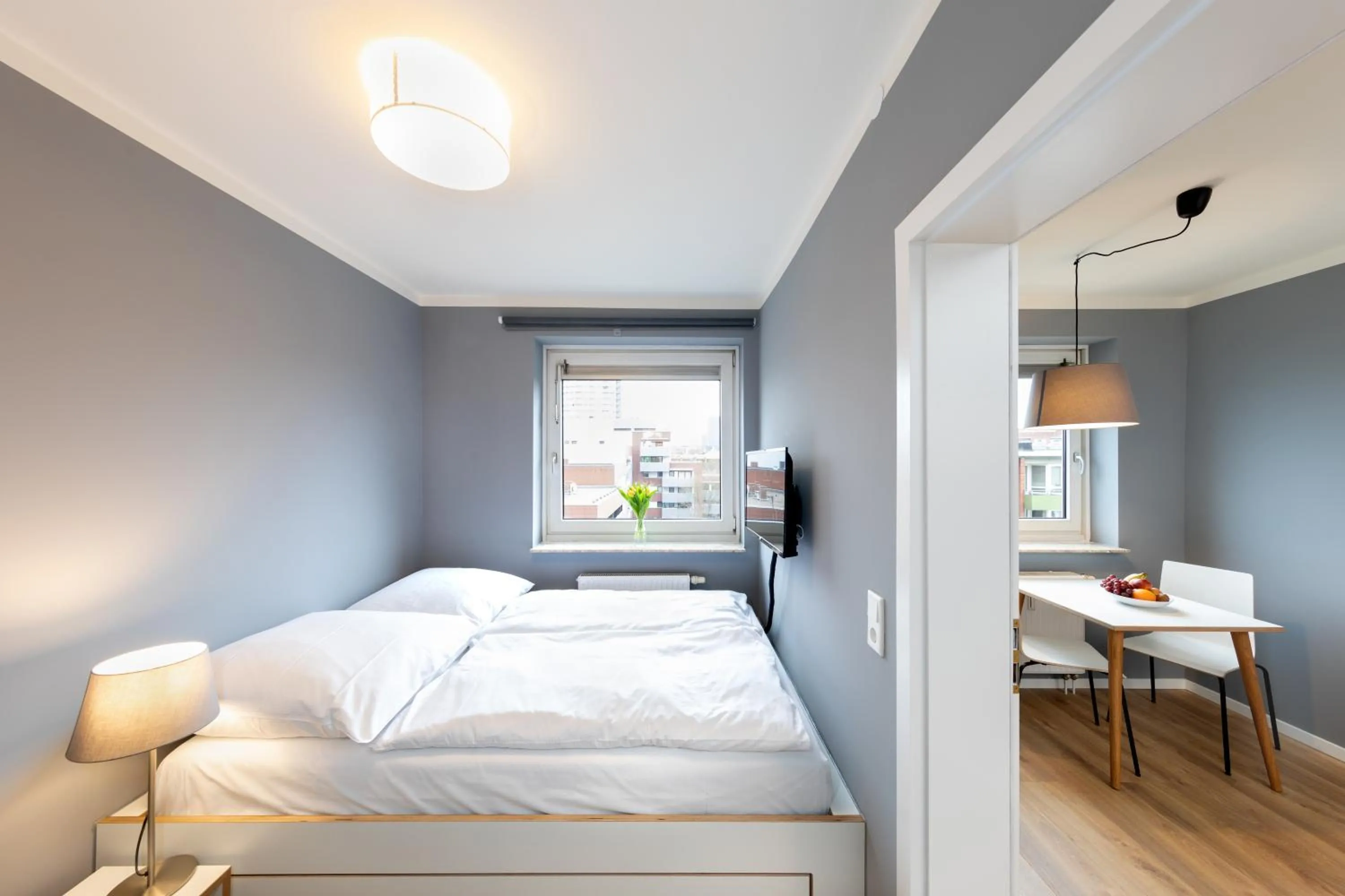 Bedroom, Bed in Boardinghouse St.Pauli