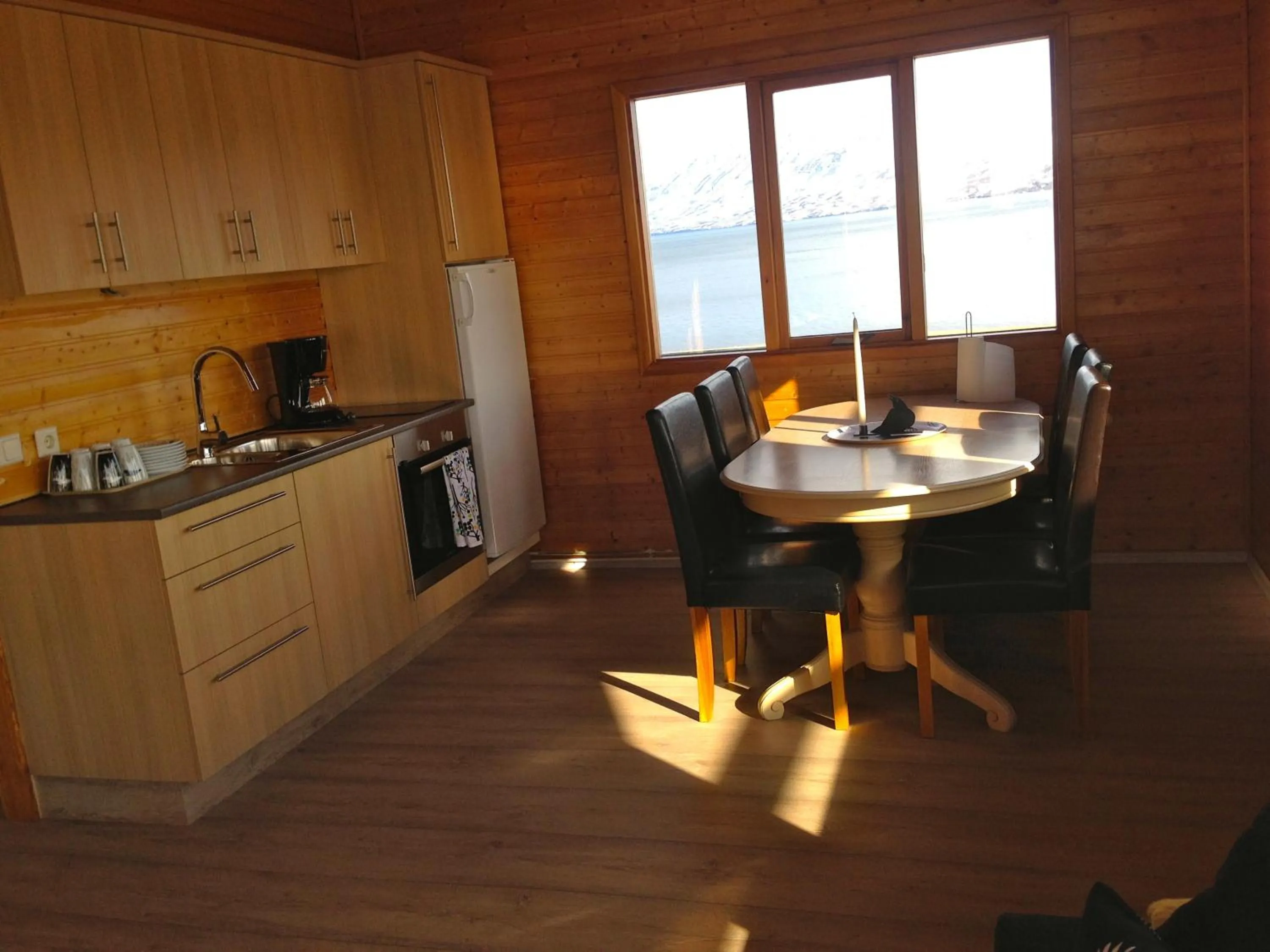 Kitchen or kitchenette in Ytri Vík