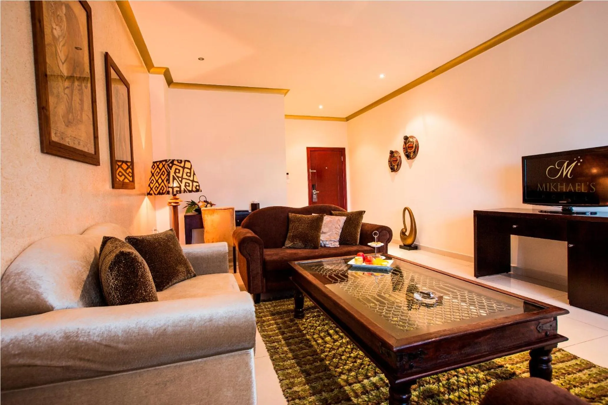 Living room in Mikhael's Hotel