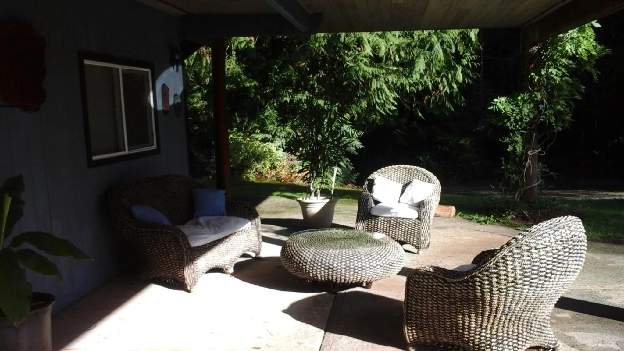 Patio in Beaver Hut Bed And Breakfast
