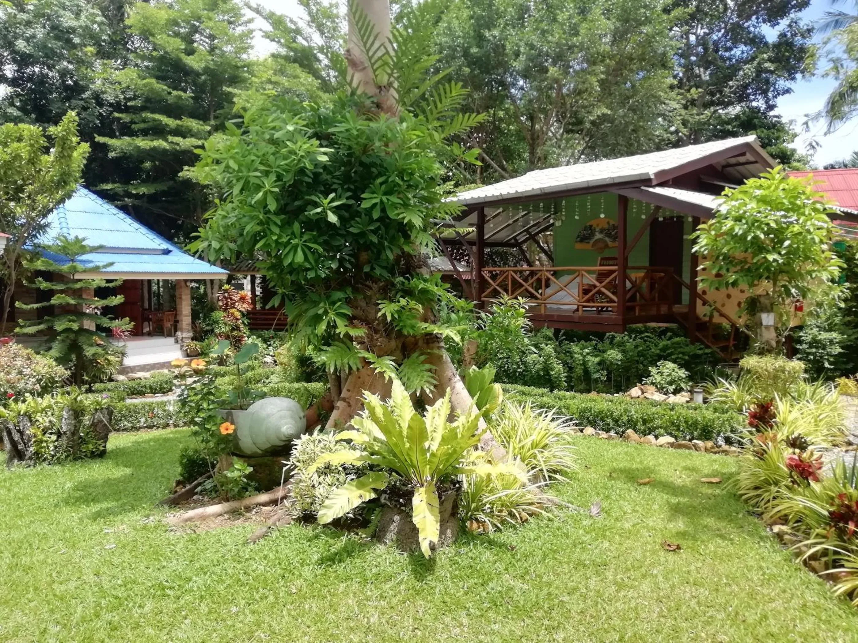Garden view in Macura Resort