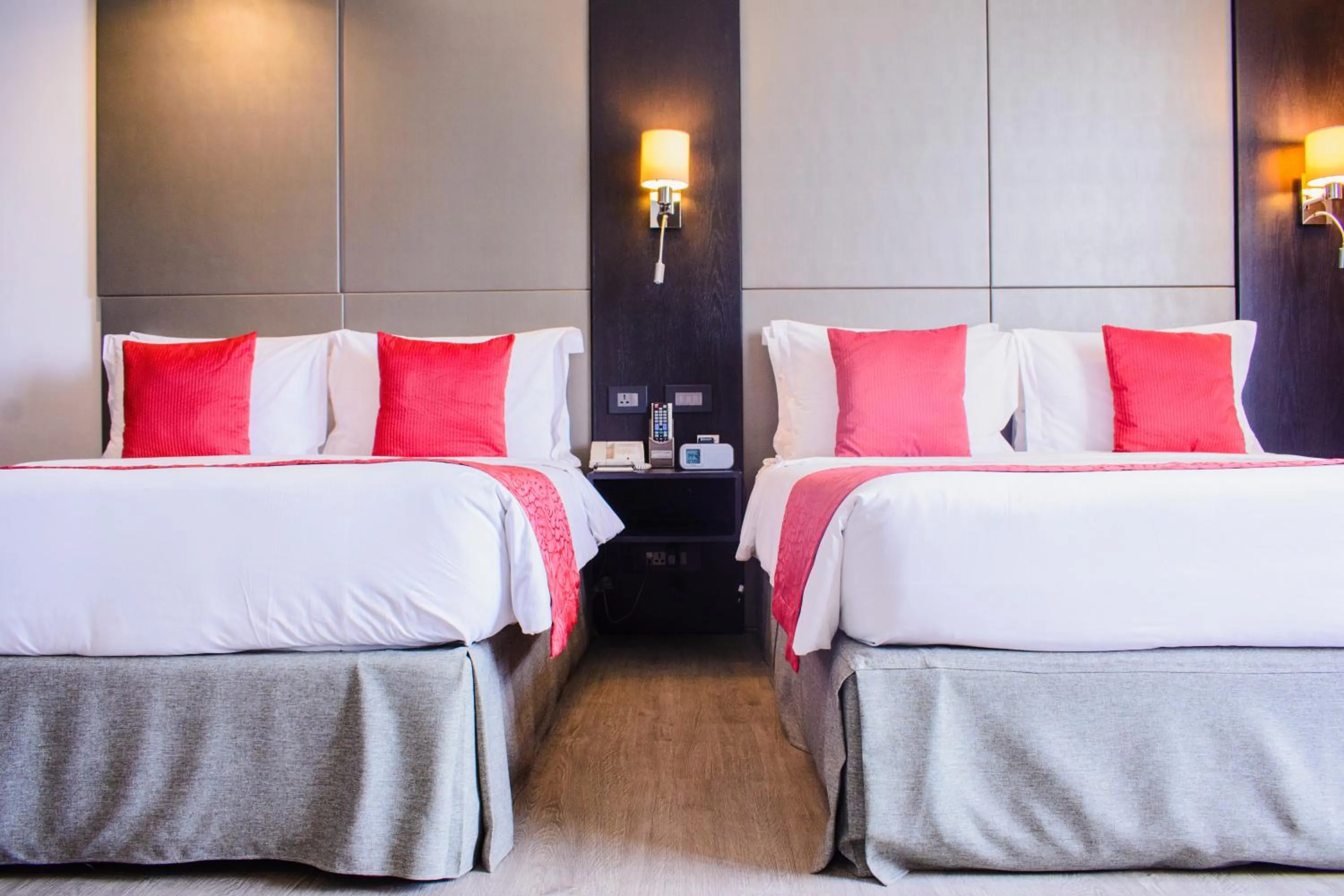 Bed in Onomo Hotel Dar es Salaam