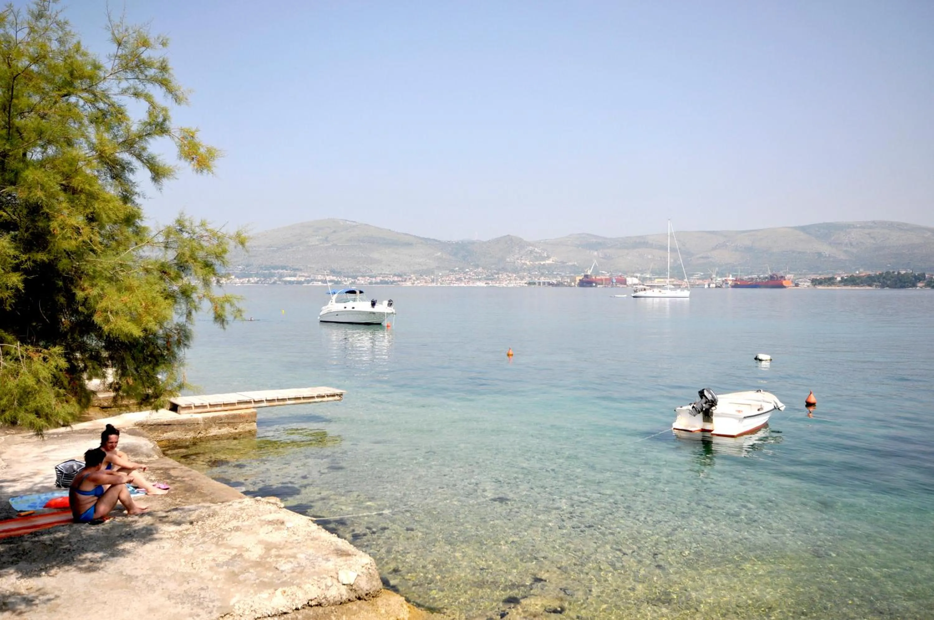 Beach in Apartments Silva with a view of sea