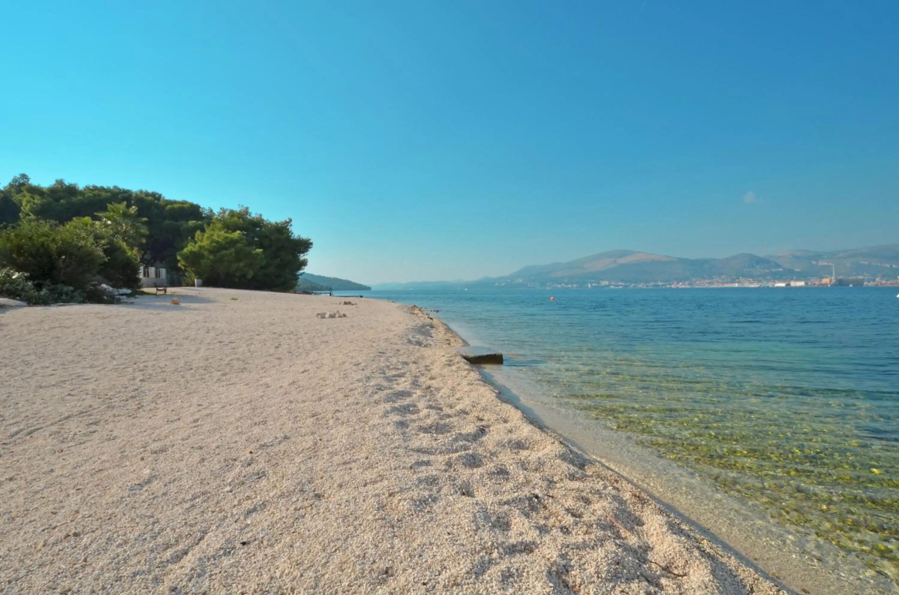 Beach in Apartments Silva with a view of sea