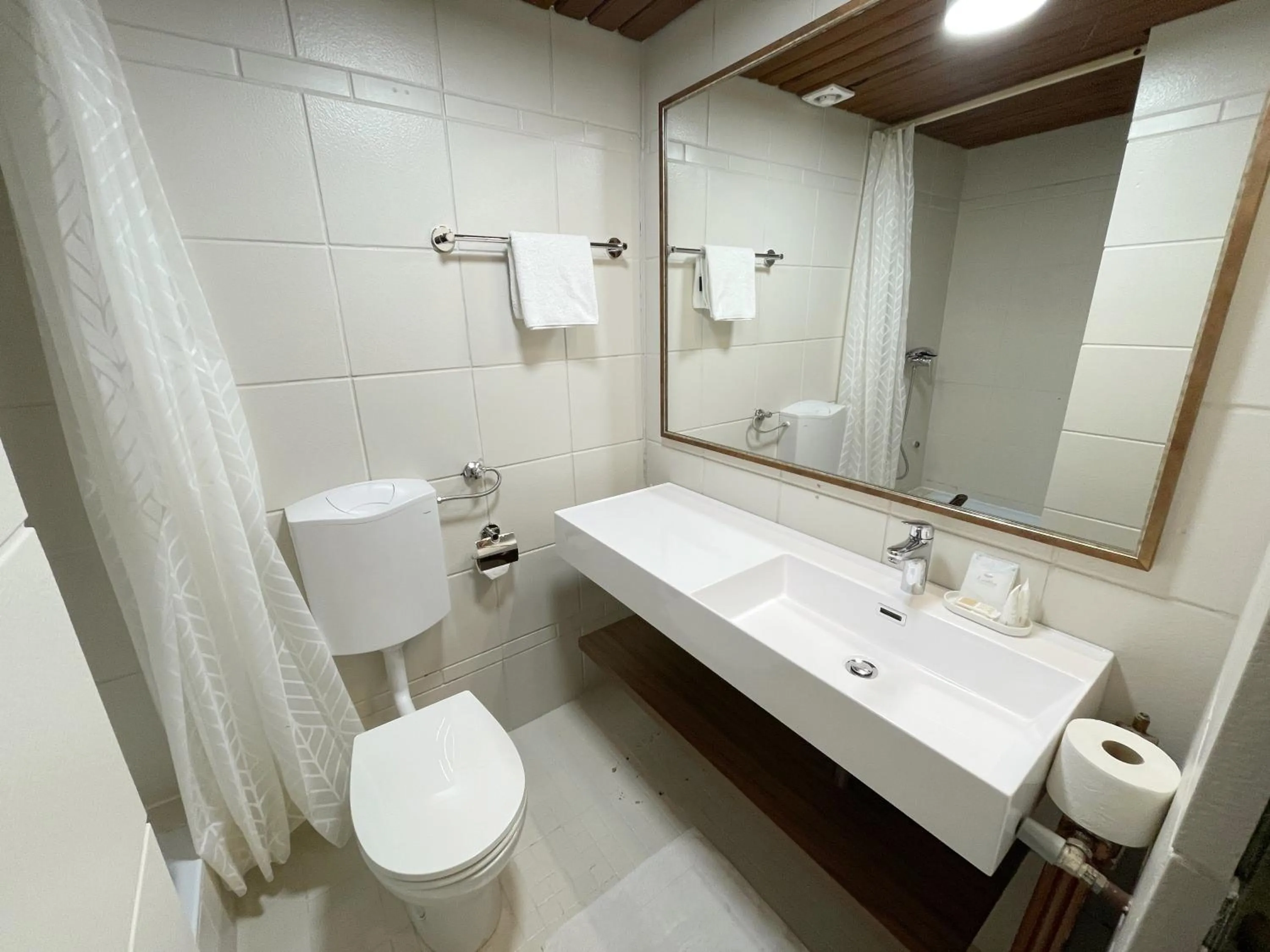 Toilet in Motel Reich