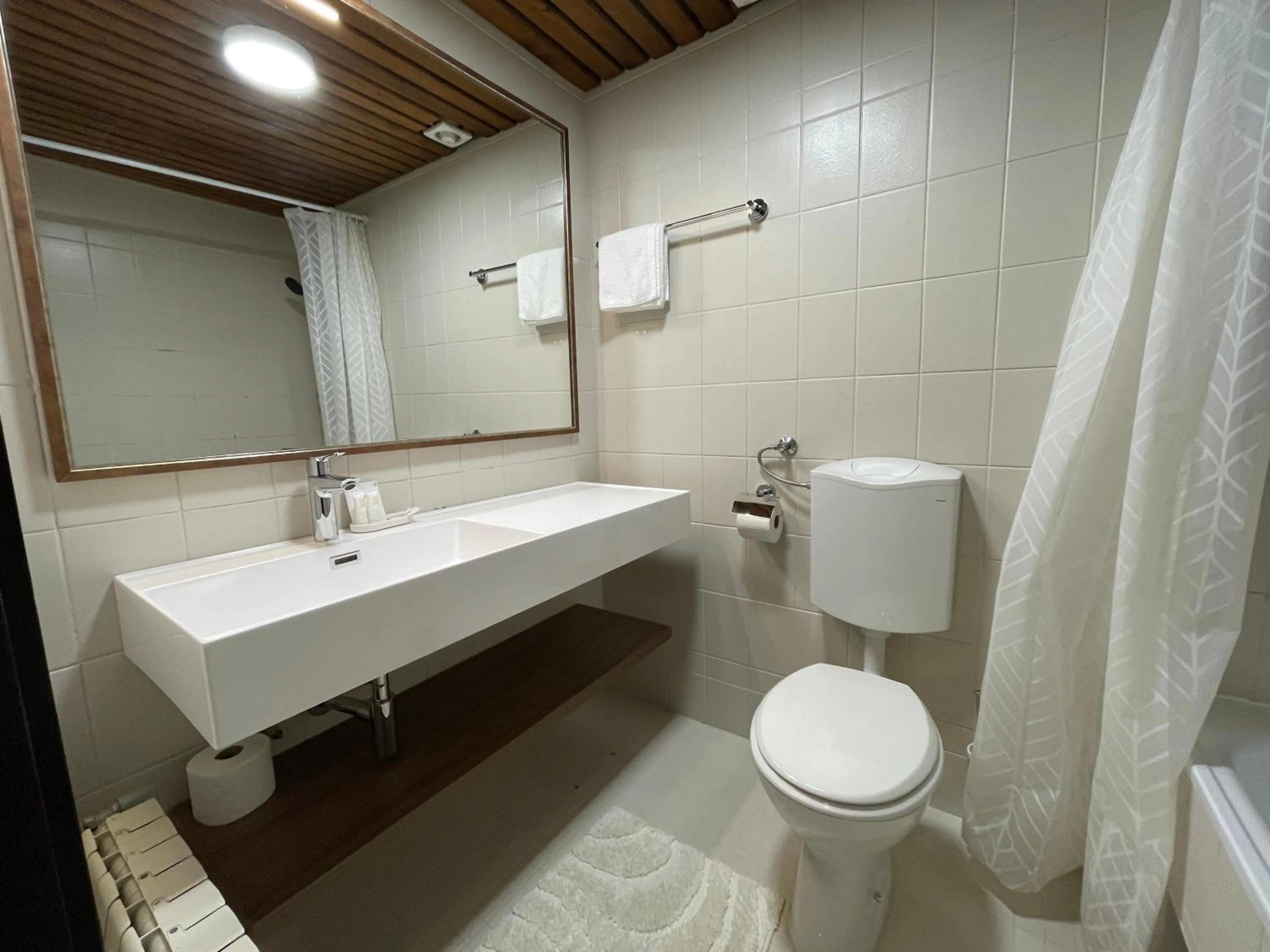 Toilet in Motel Reich