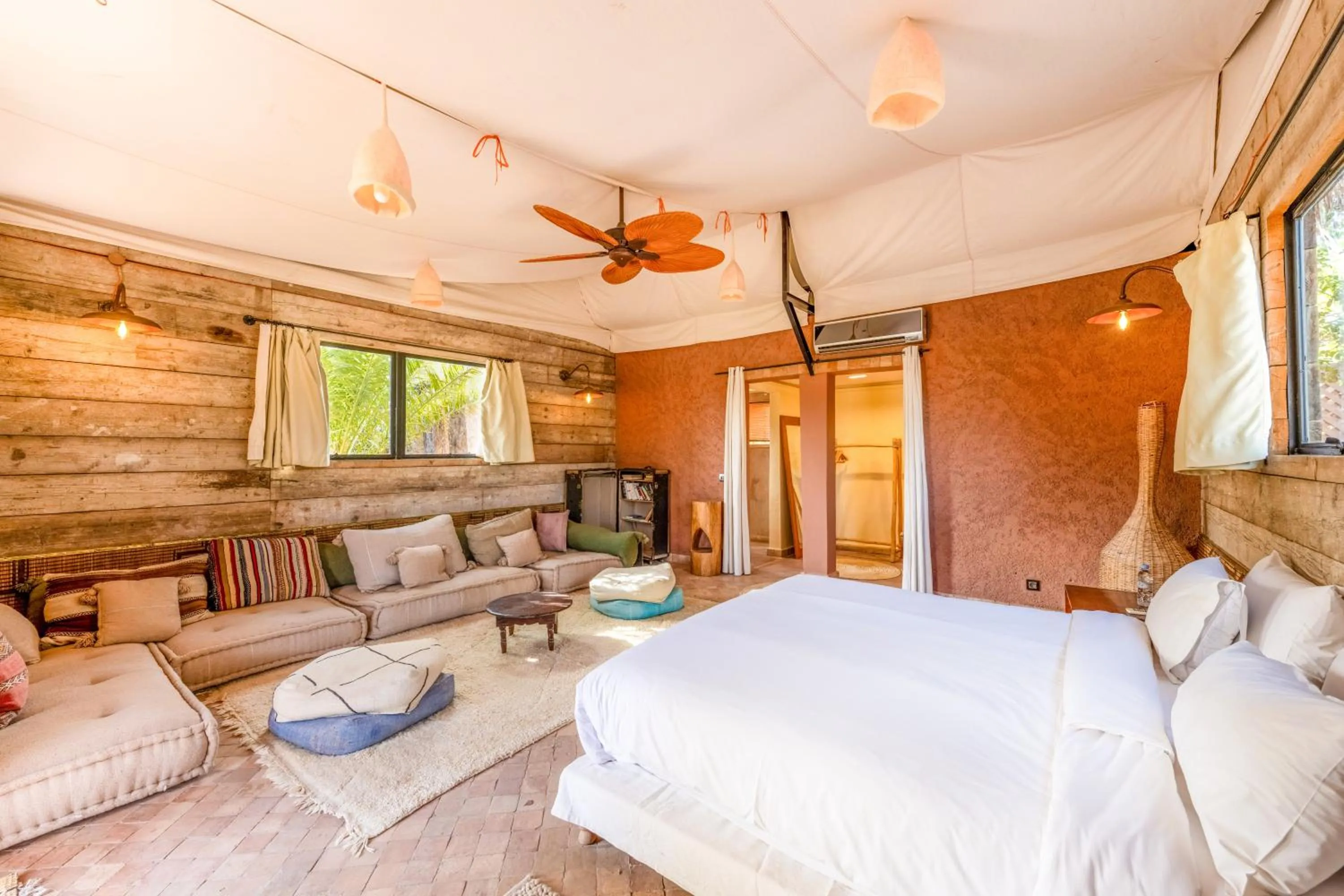 Bed in The Source Hotel Music & Spa