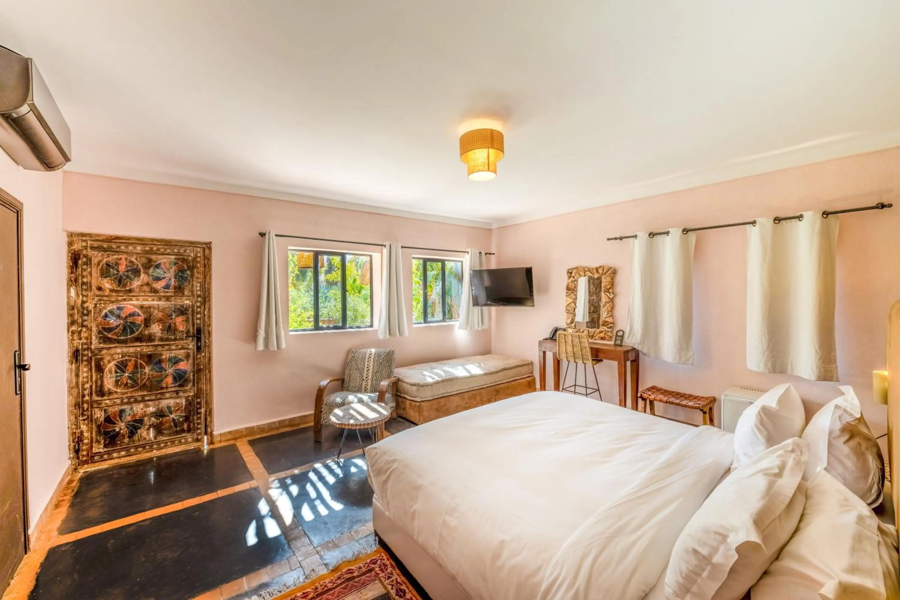 Bed in The Source Hotel Music & Spa