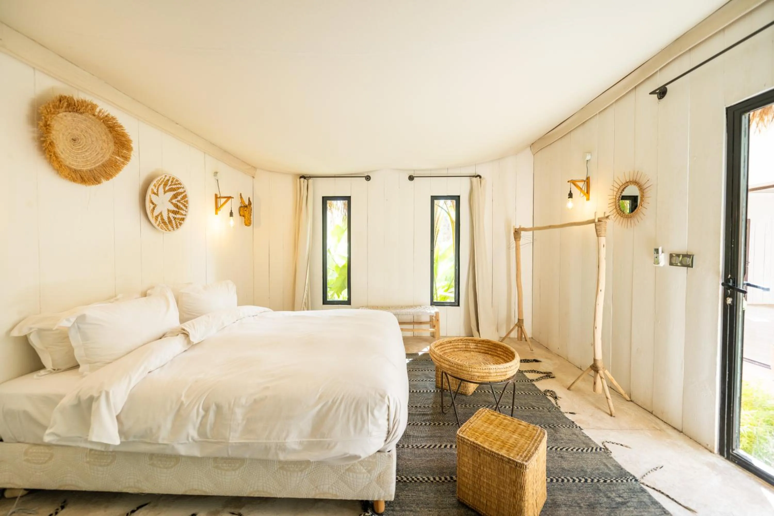 Bed in The Source Hotel Music & Spa