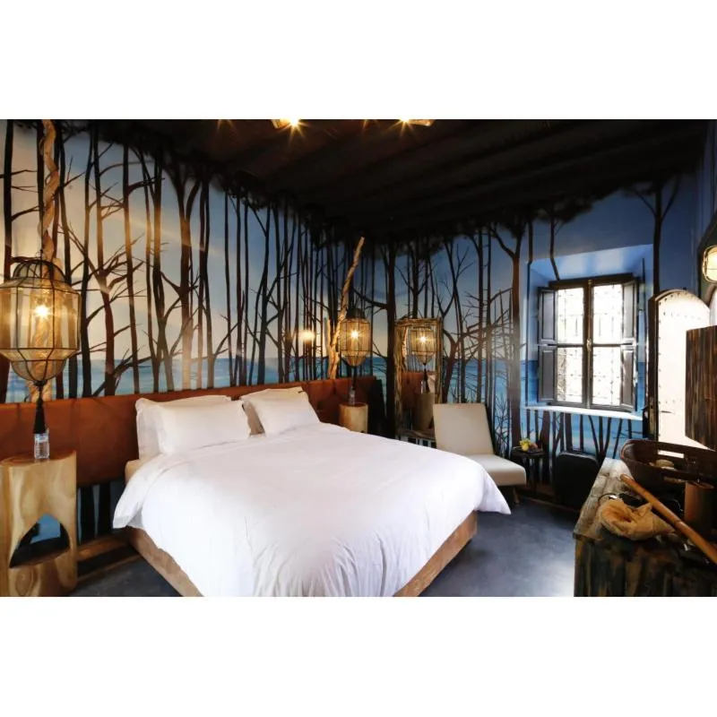 Bed in The Source Hotel Music & Spa