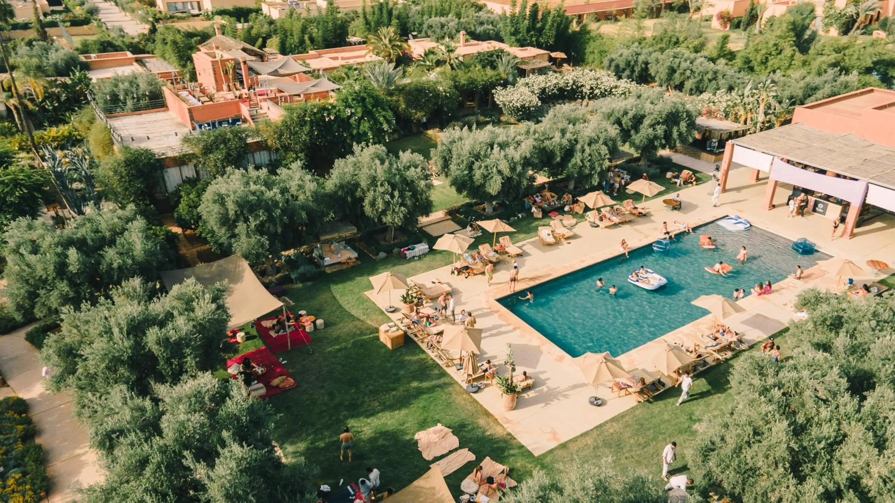 Property building in The Source Hotel Music & Spa