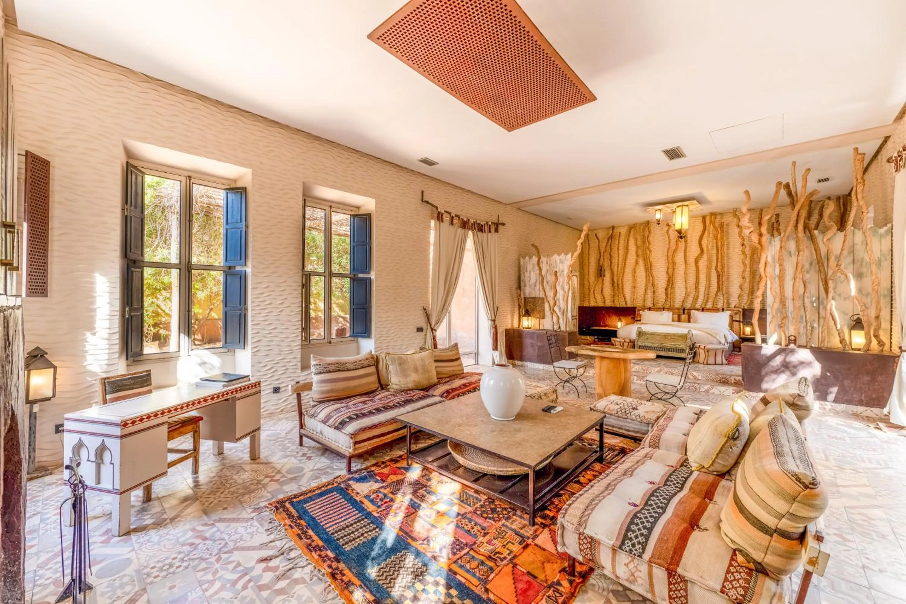 Bed in The Source Hotel Music & Spa