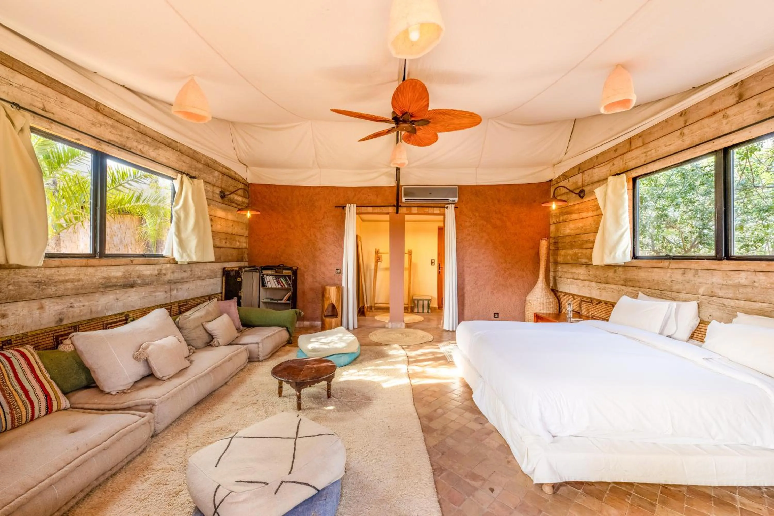 Bed in The Source Hotel Music & Spa