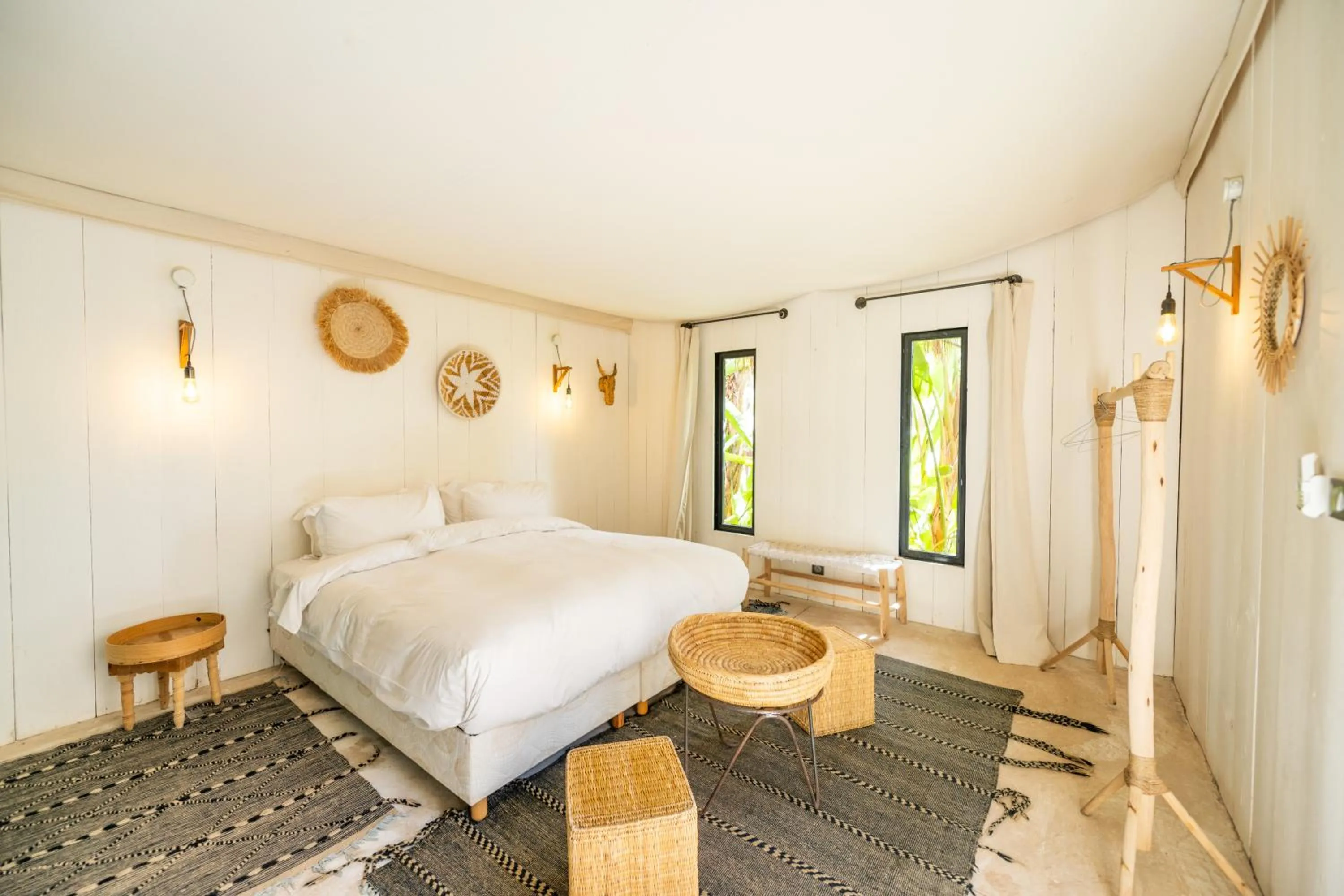 Bed in The Source Hotel Music & Spa