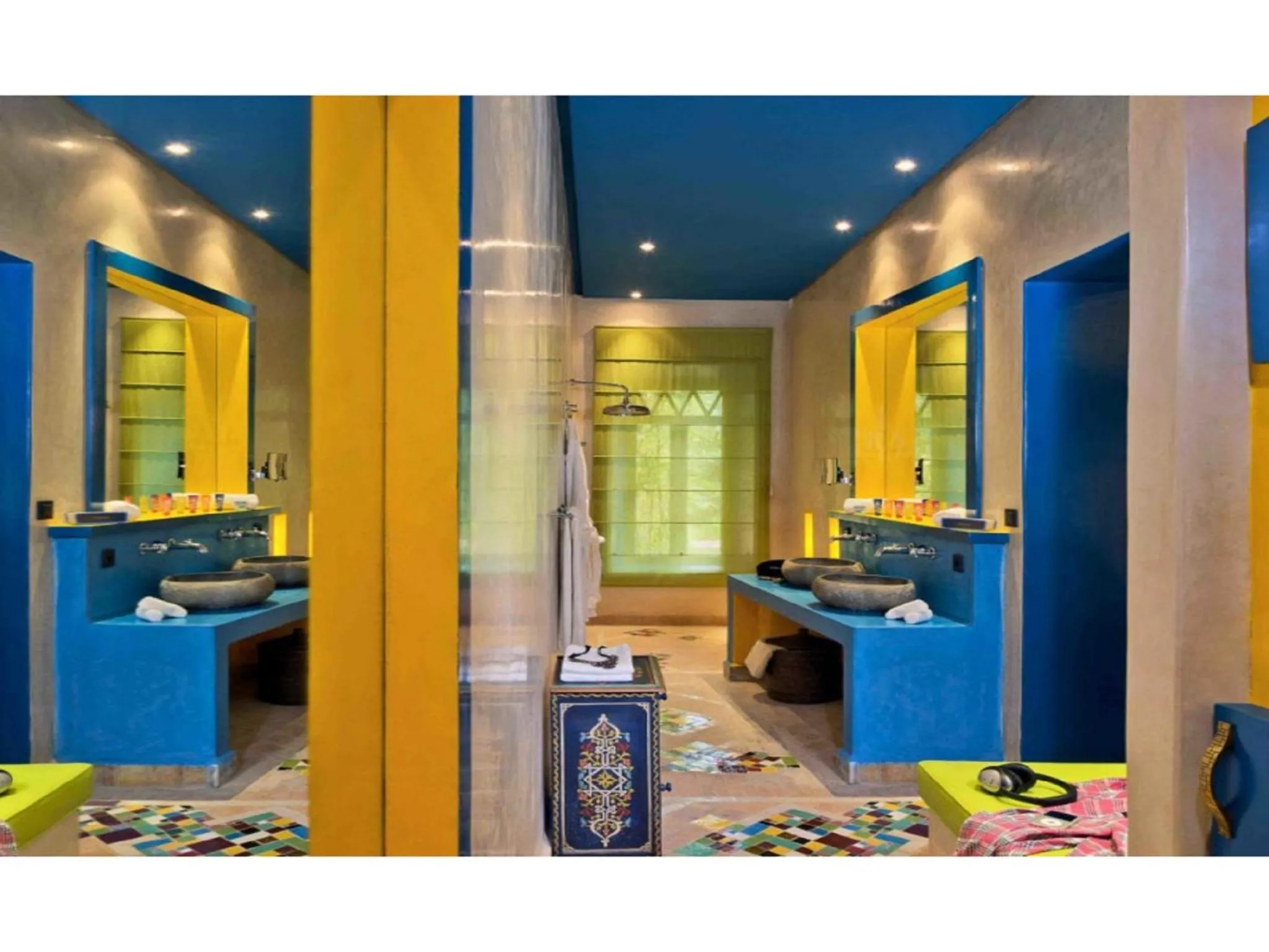 Shower in The Source Hotel Music & Spa