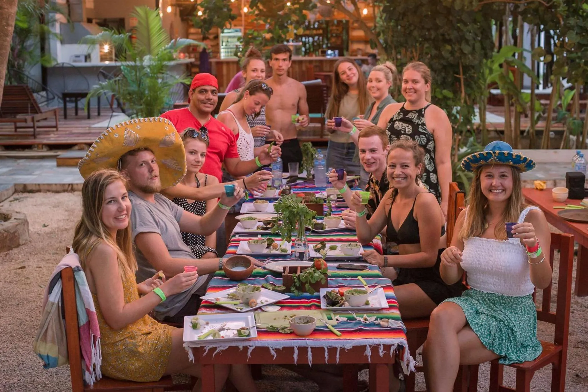 People in Che Tulum Hostel & Bar Adults Only