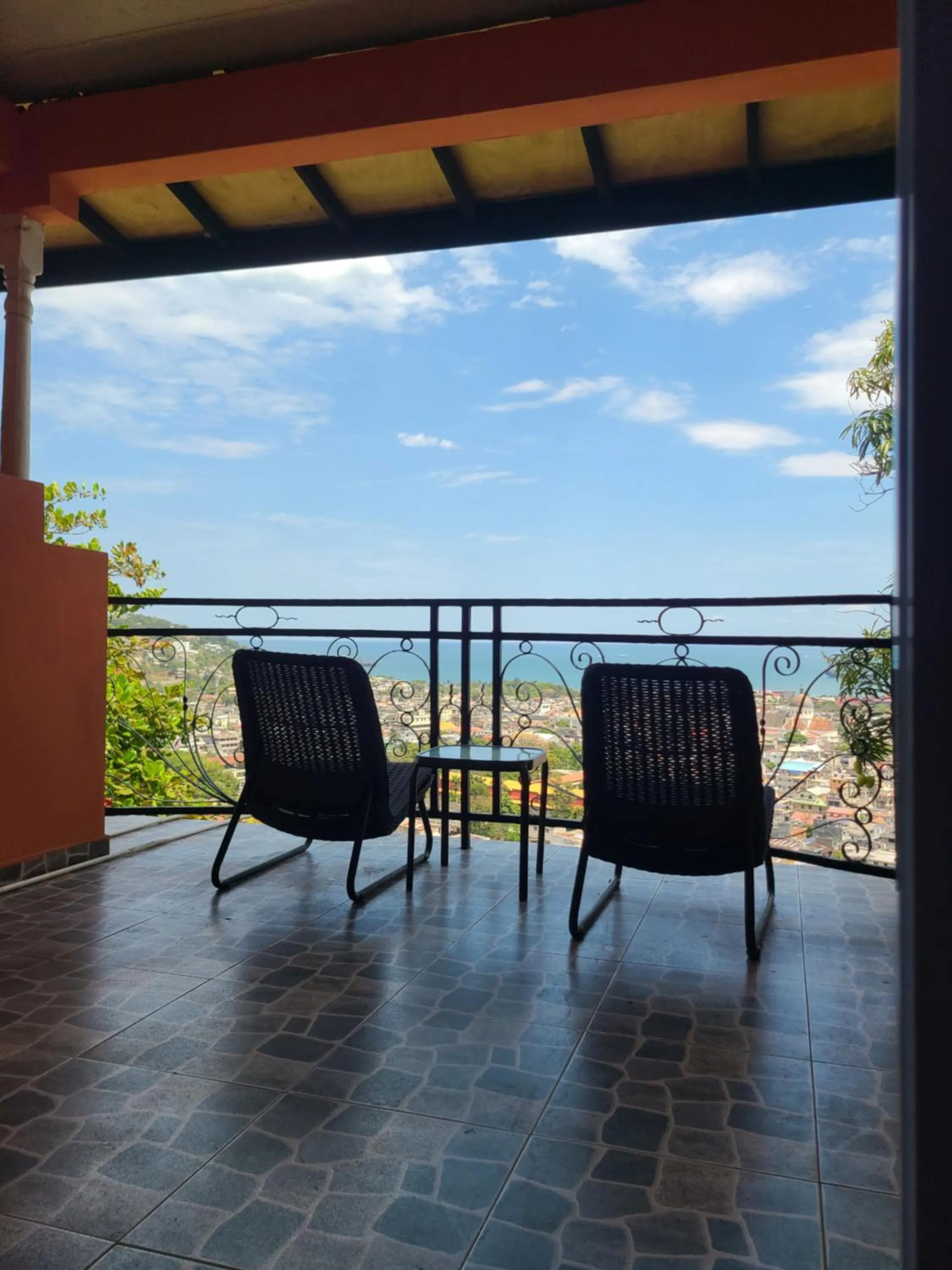 Natural landscape in Habitation Des Lauriers