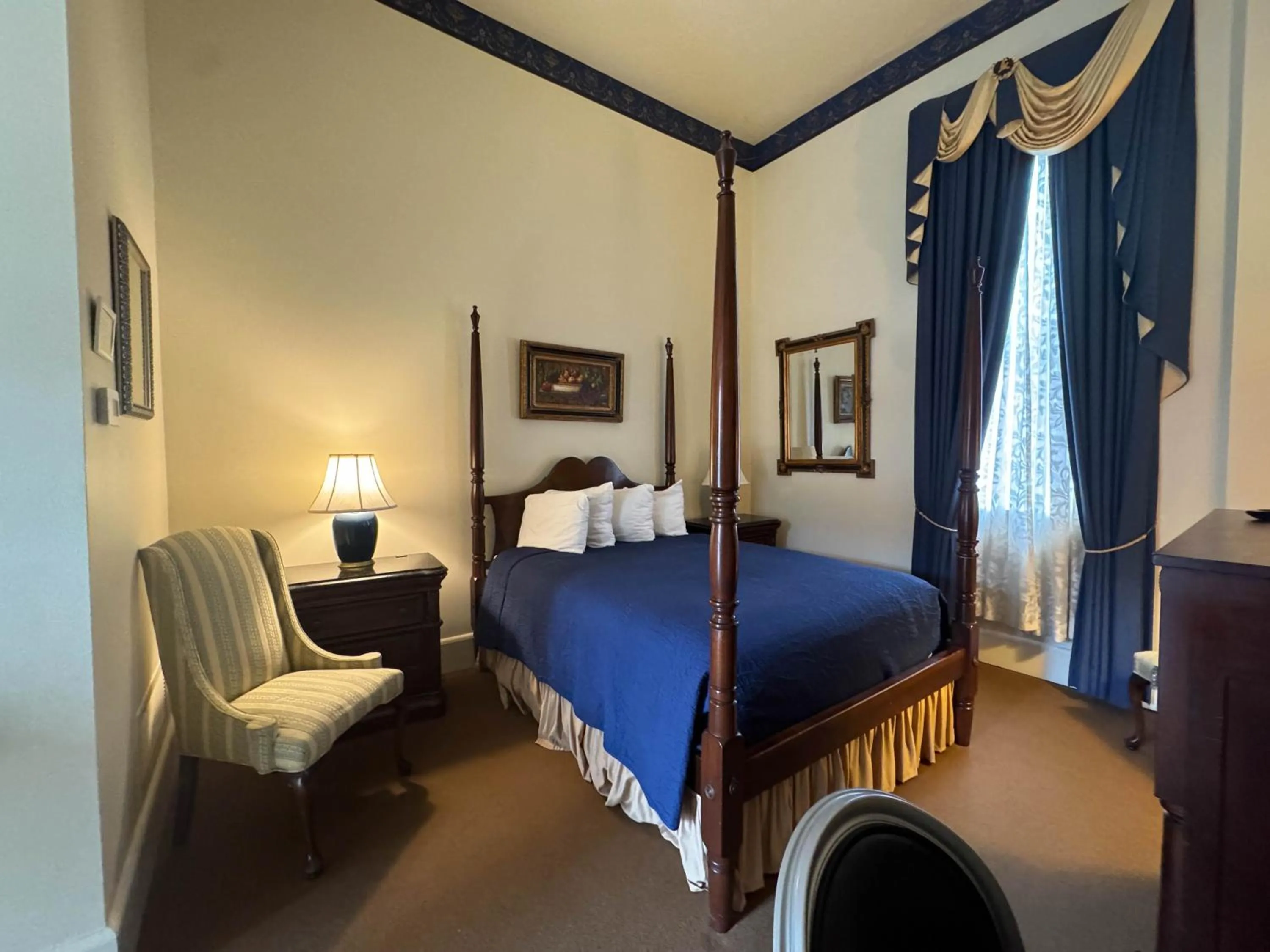 Bedroom in The Guest House Historic Mansion