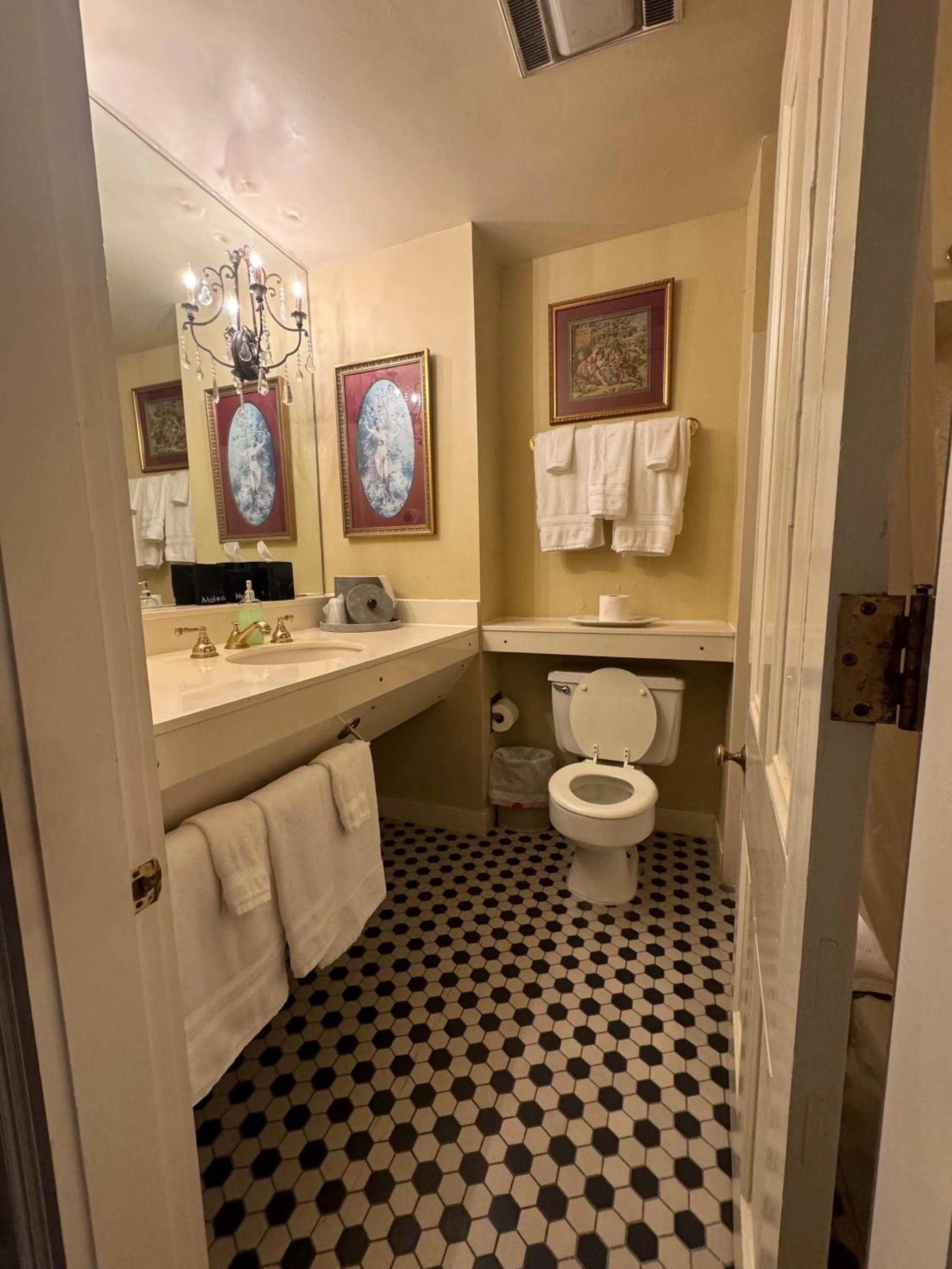 Bathroom in The Guest House Historic Mansion