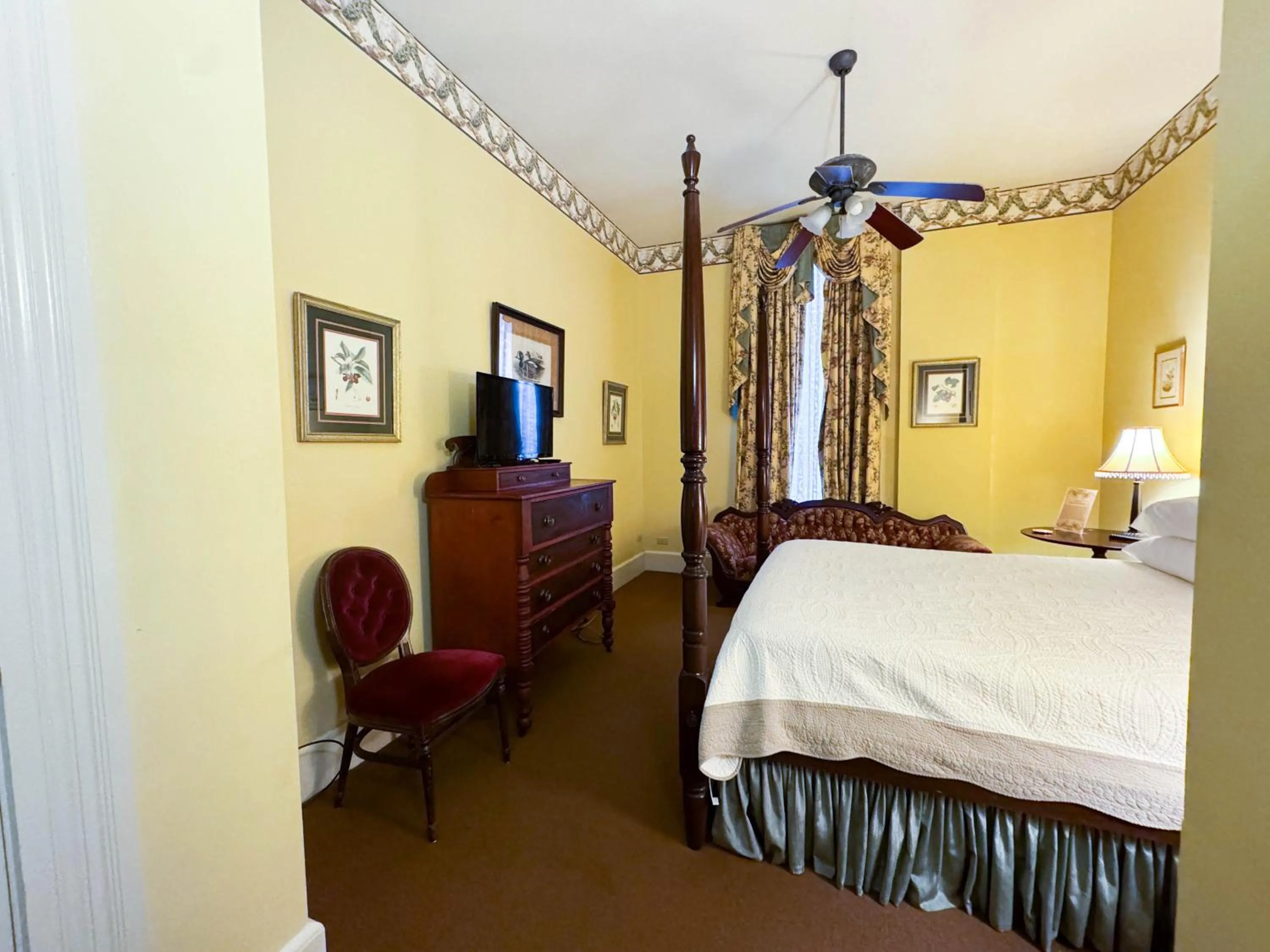 Bedroom in The Guest House Historic Mansion
